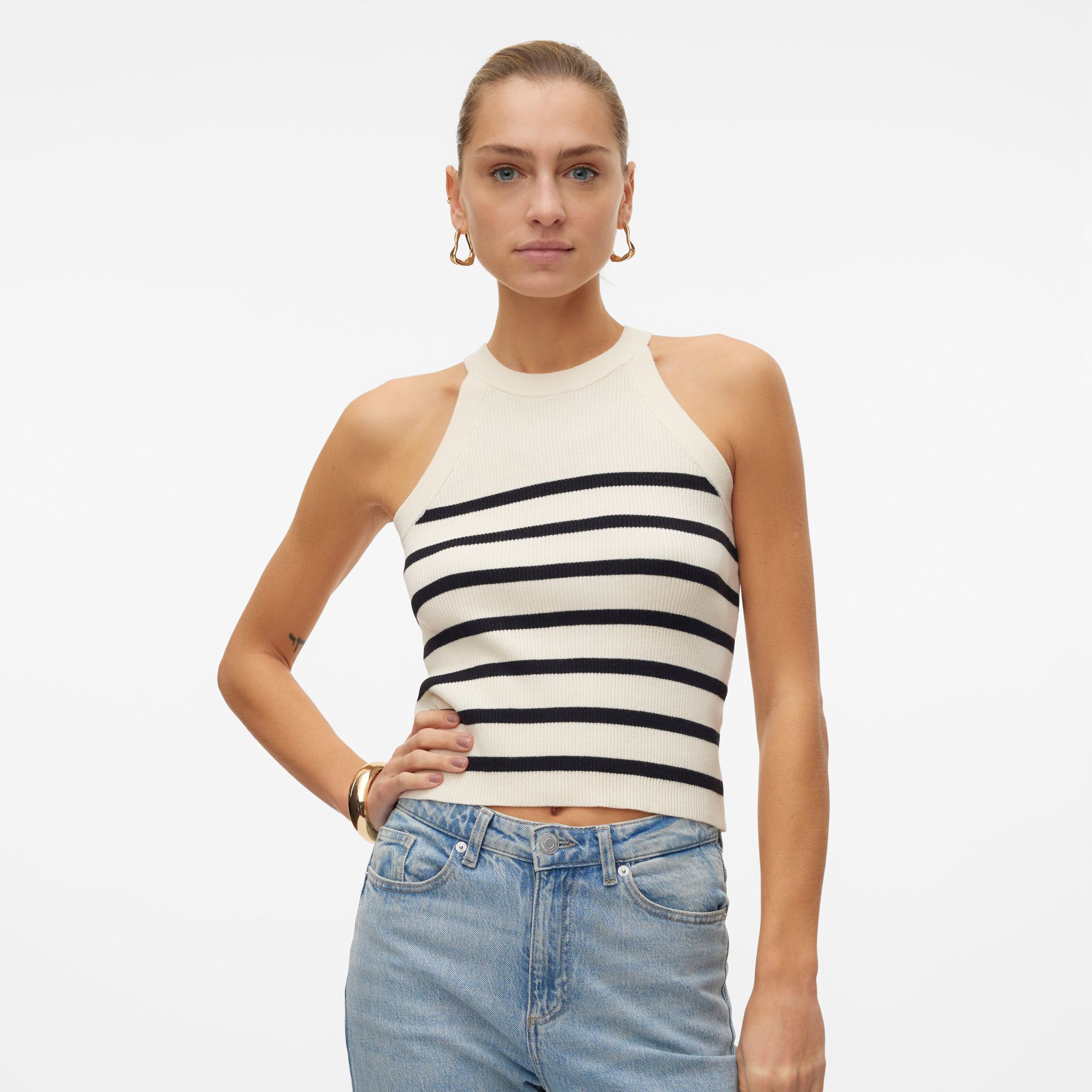 Vero Moda Saba Rib Top Dames