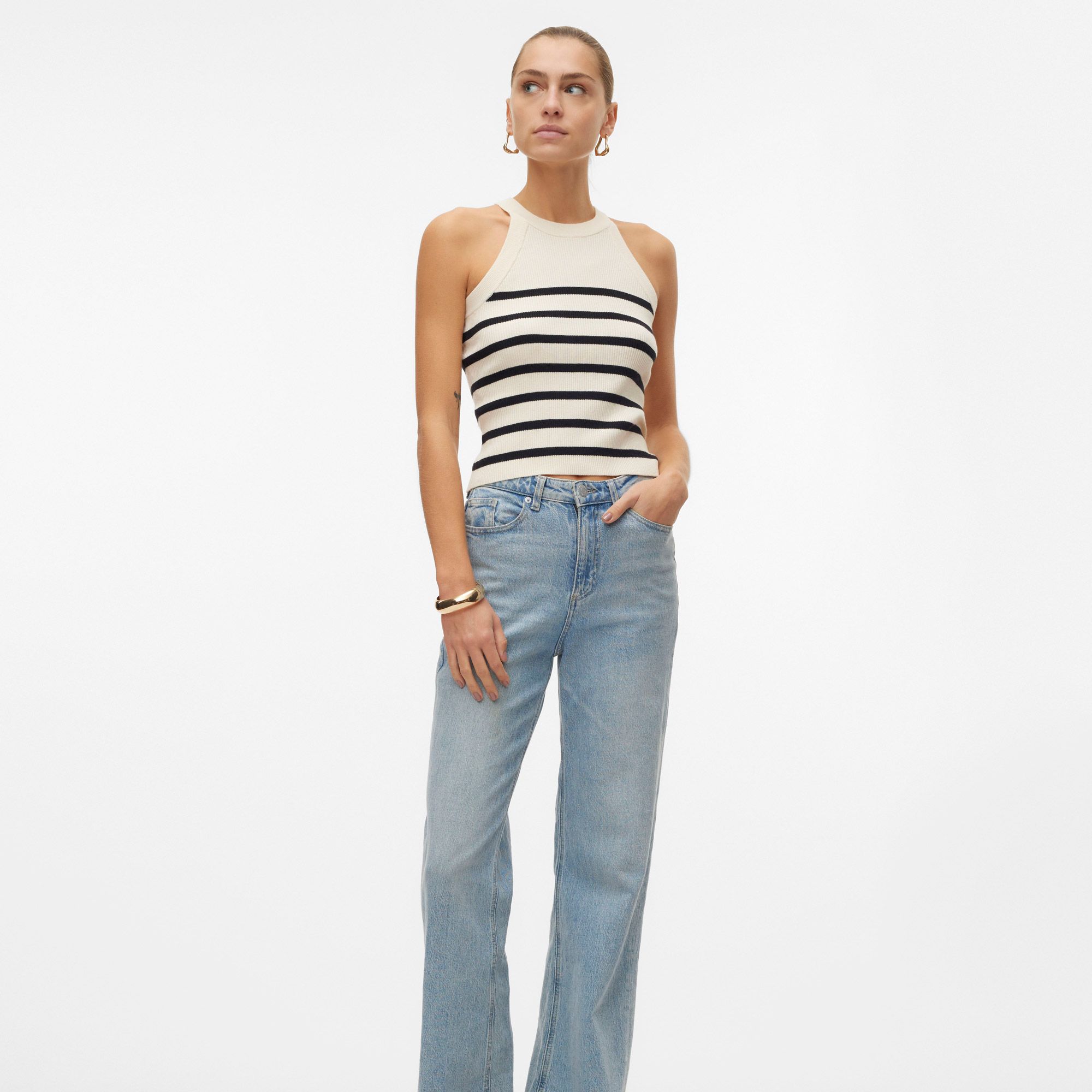 Vero Moda Saba Rib Top Dames