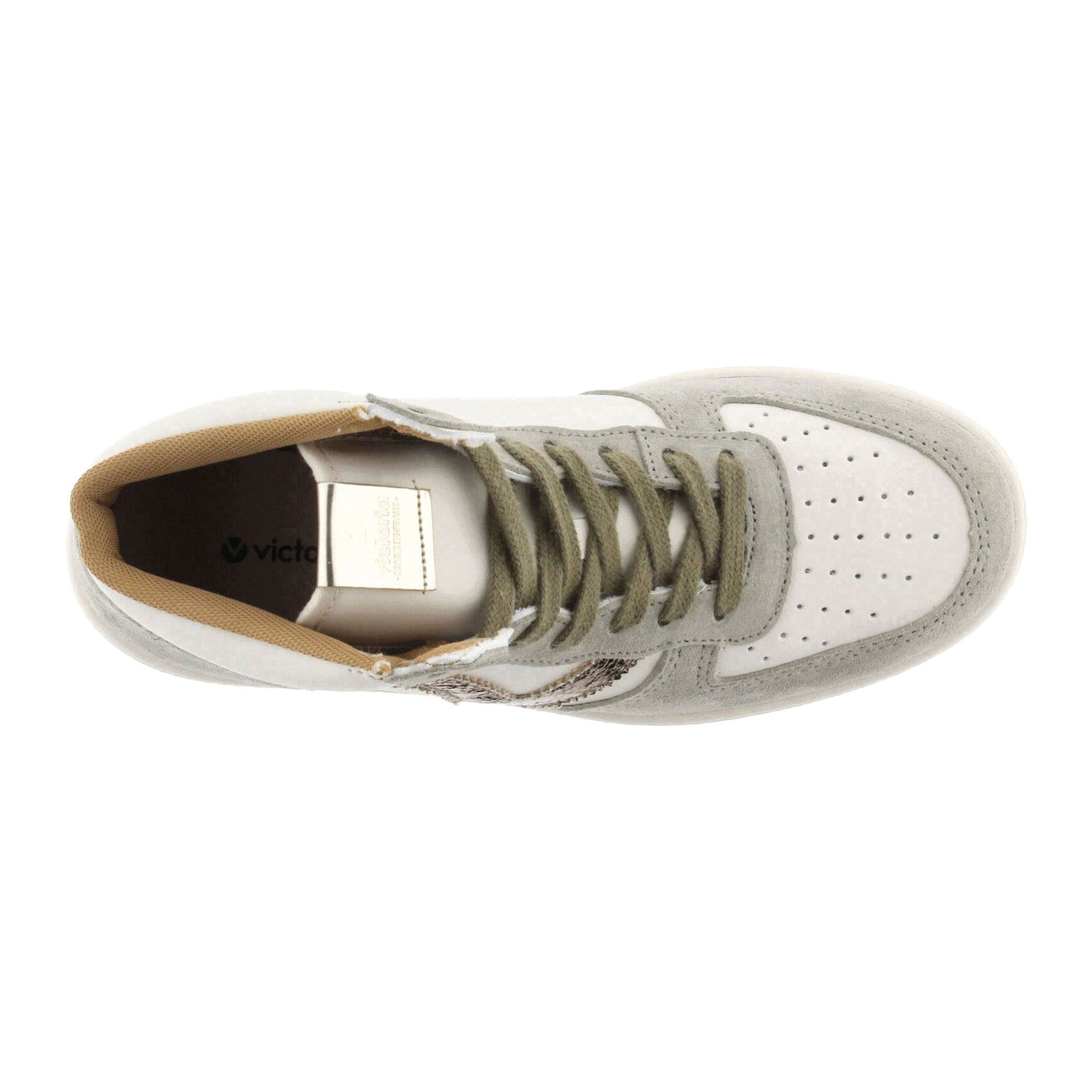 Victoria Madrid Serraje Metal High Sneakers Dames
