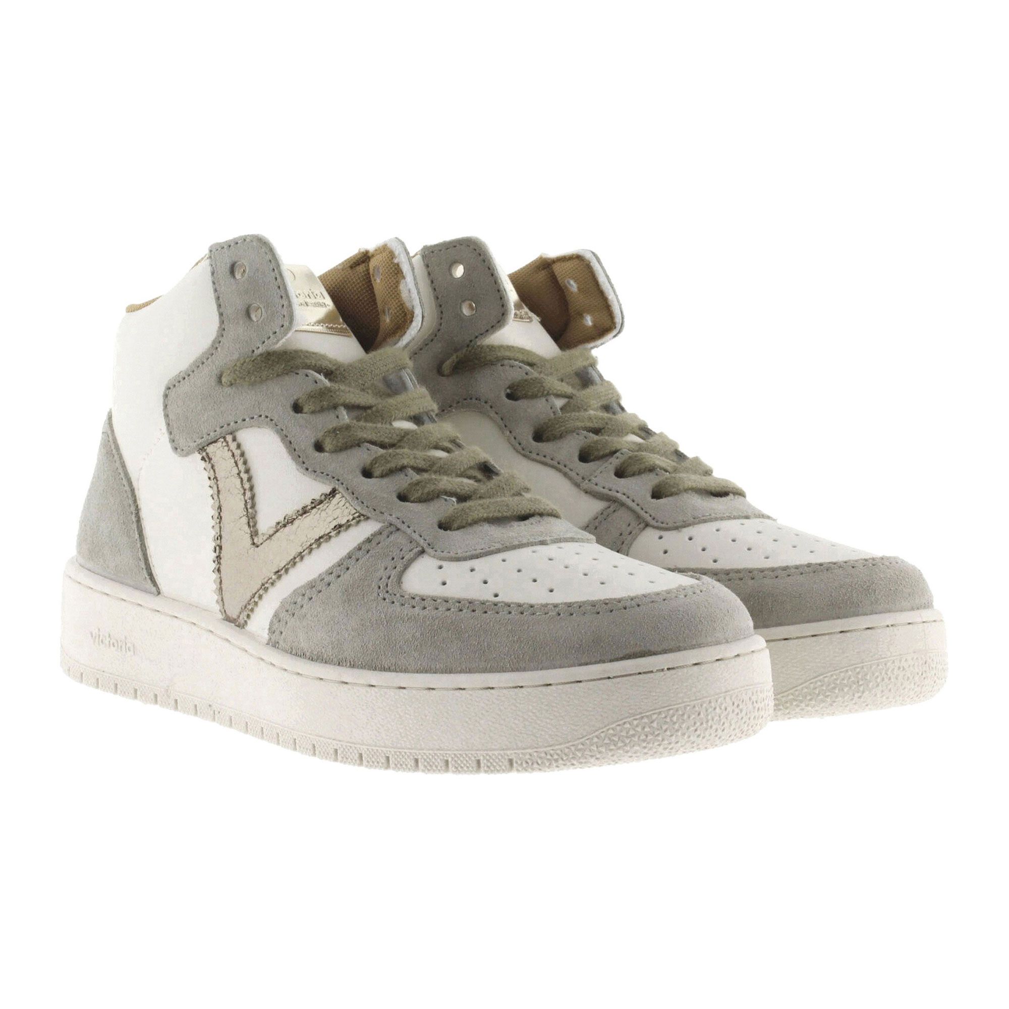 Victoria Madrid Serraje Metal High Sneakers Dames