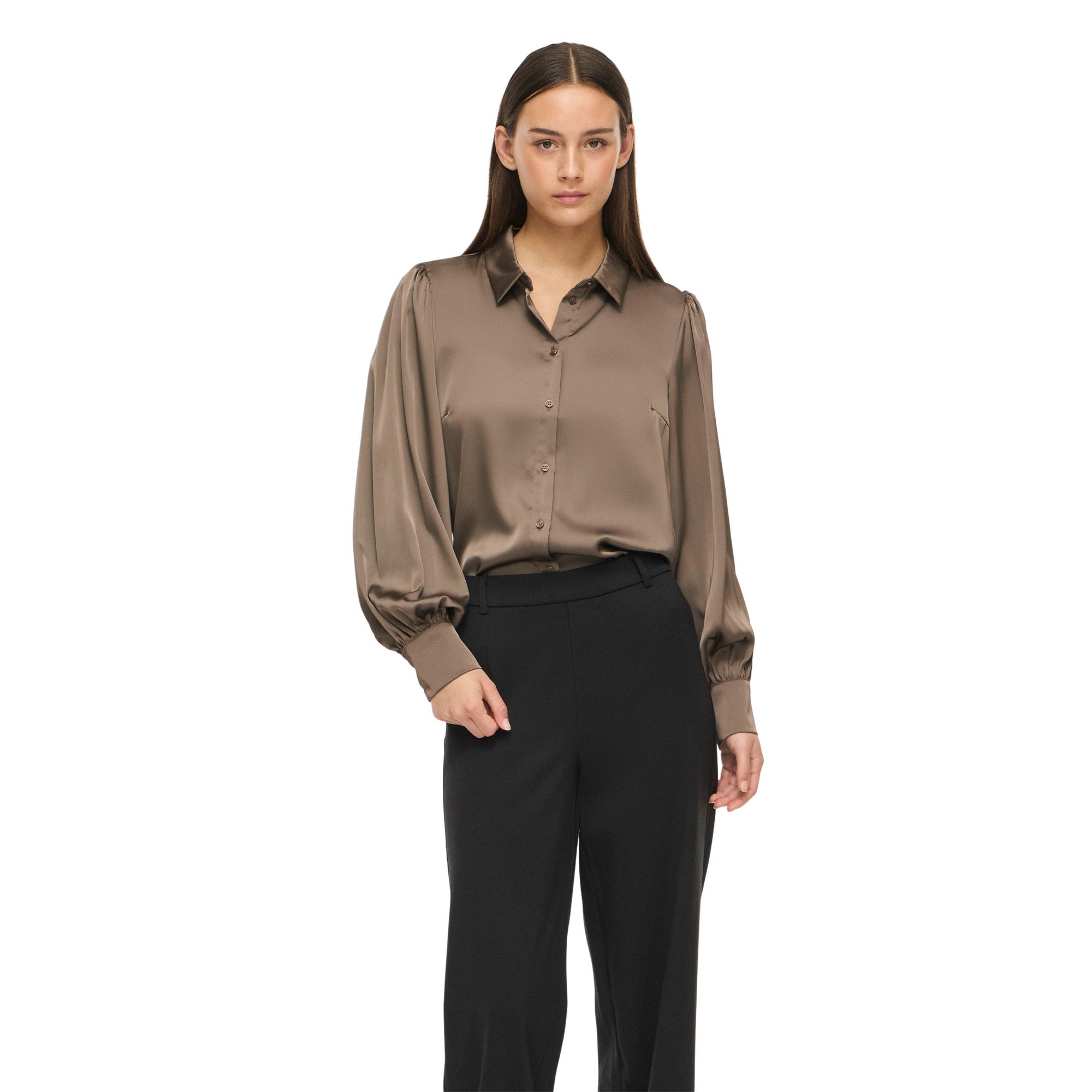 Vila Enna Ravenna L/S Balloon Overhemd Dames