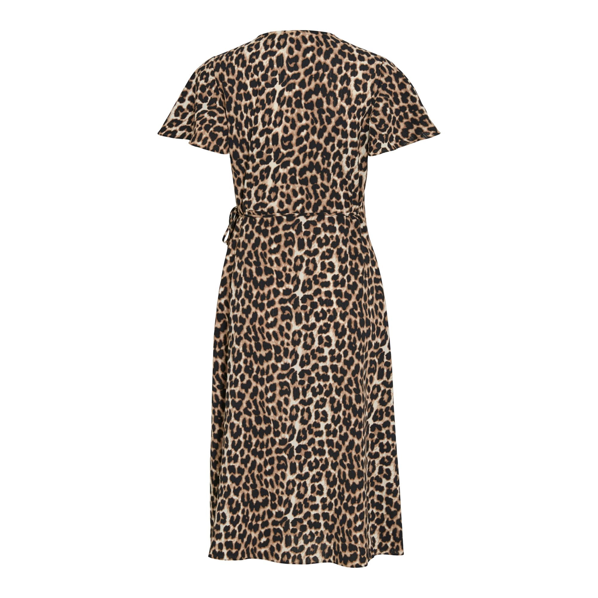 Robe Vila Vilovie Wrap Midi Femmes