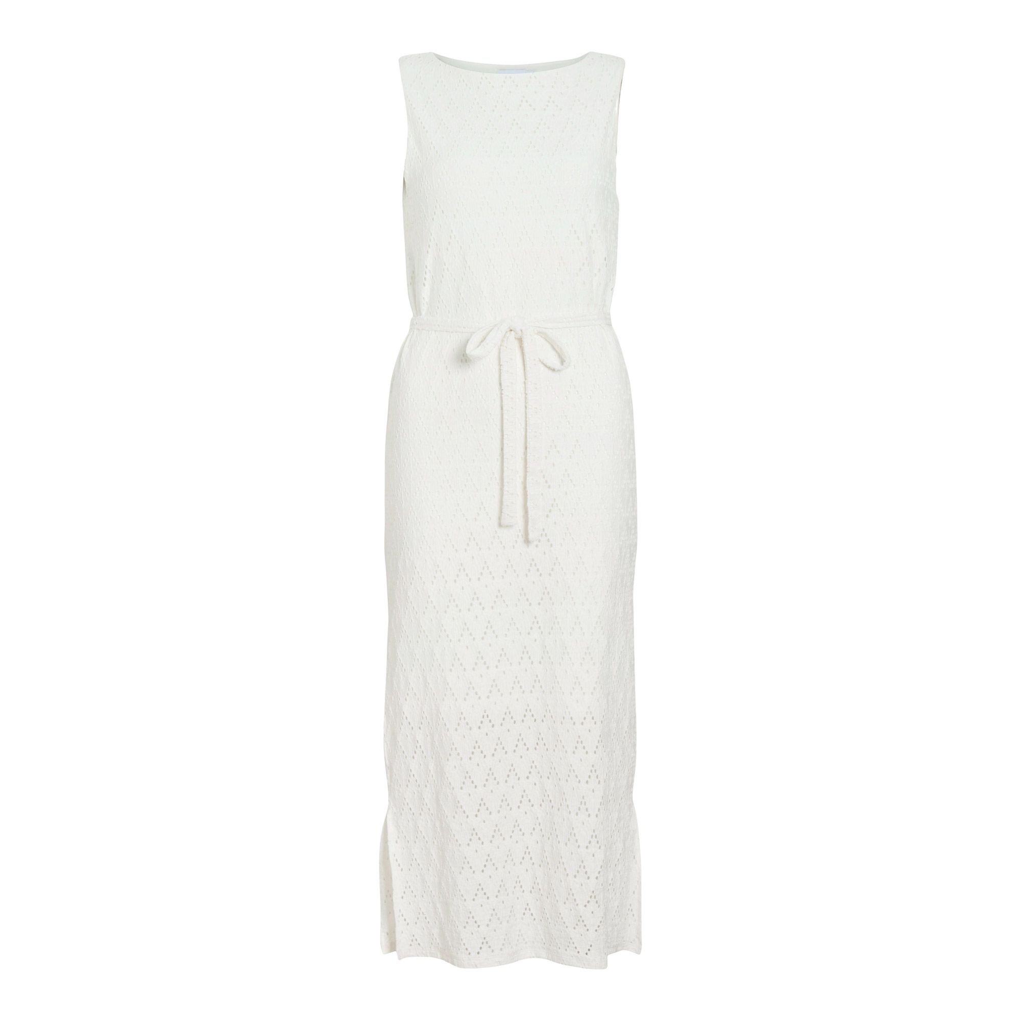 Vila Malina V-Neck Midi Jurk Dames