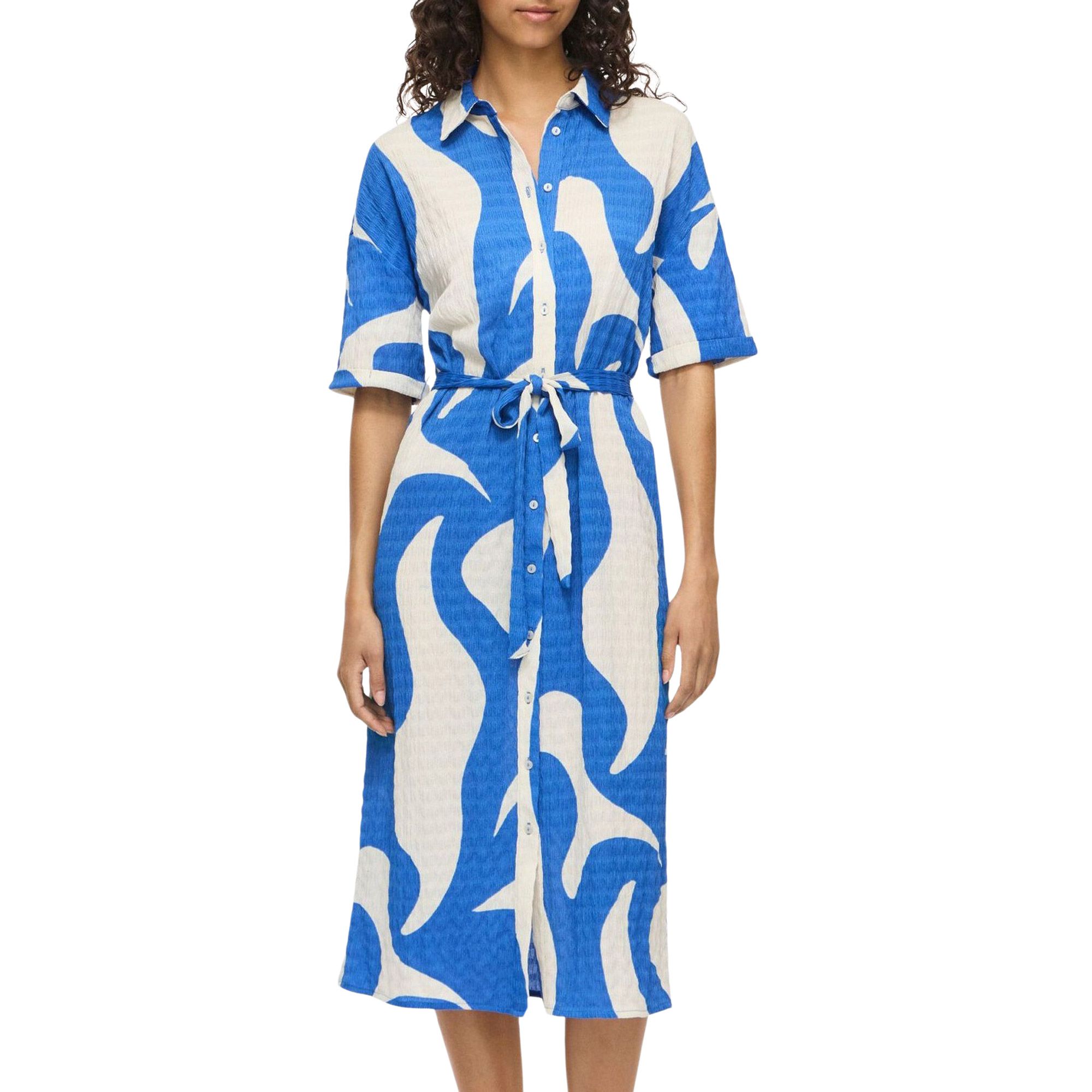 Vila Zeya Zera 2/4 Midi Jurk Dames