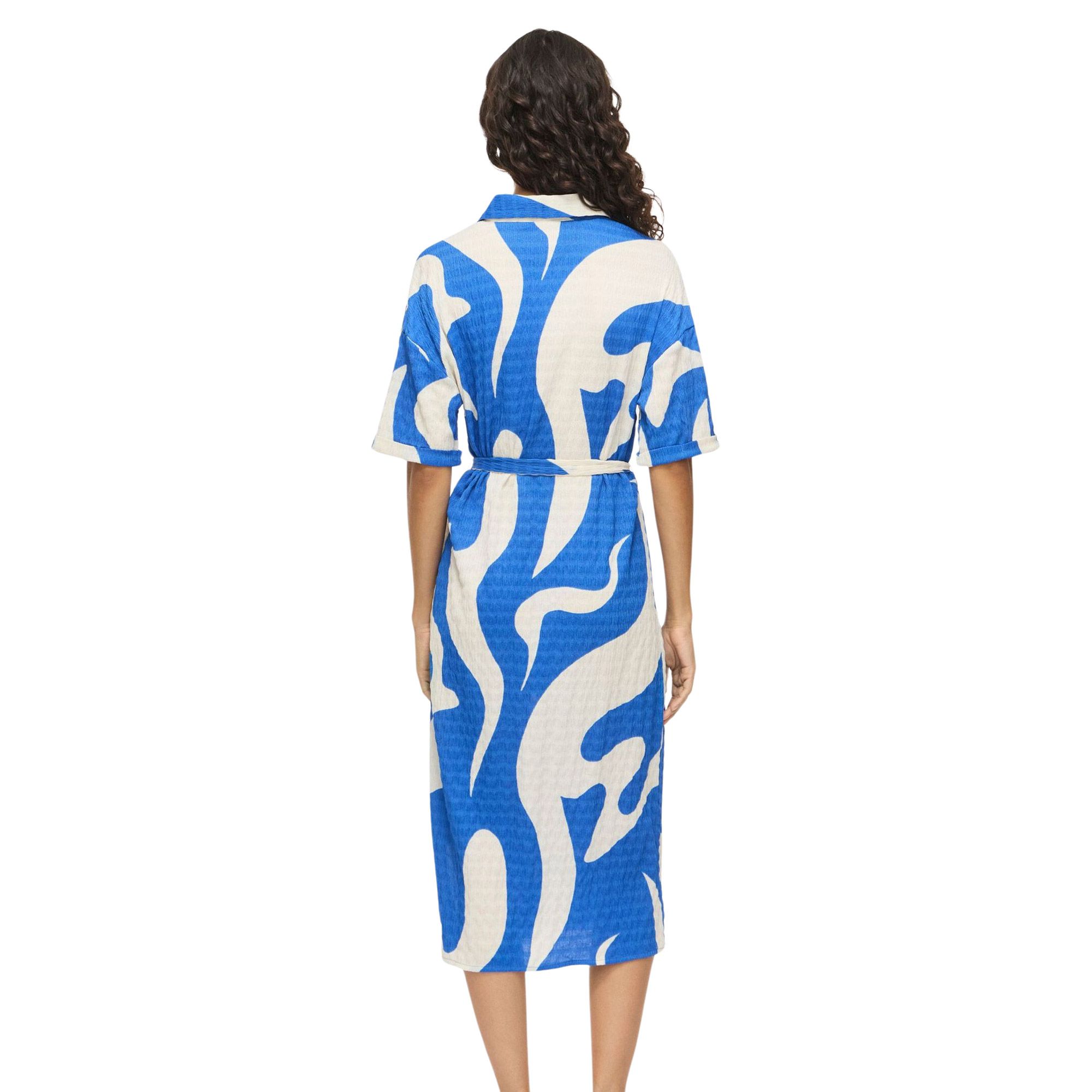 Vila Zeya Zera 2/4 Midi Jurk Dames
