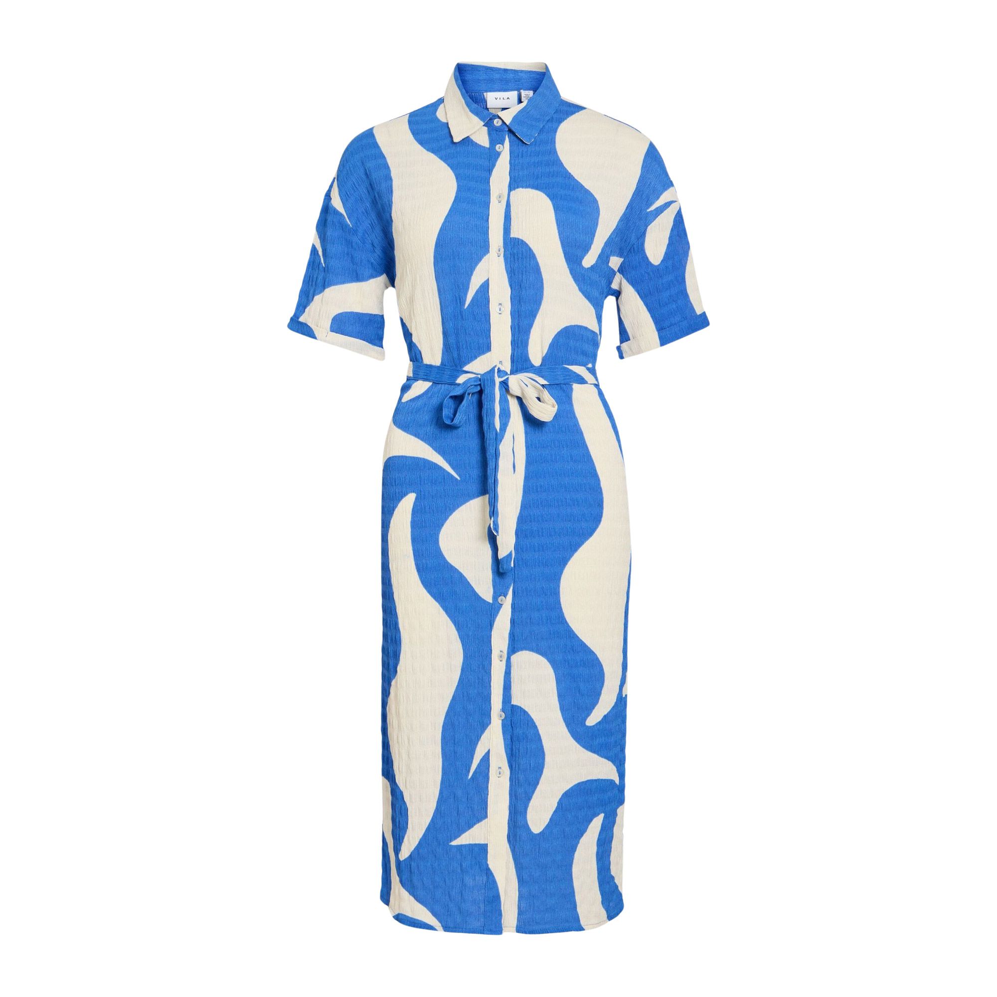 Vila Zeya Zera 2/4 Midi Jurk Dames
