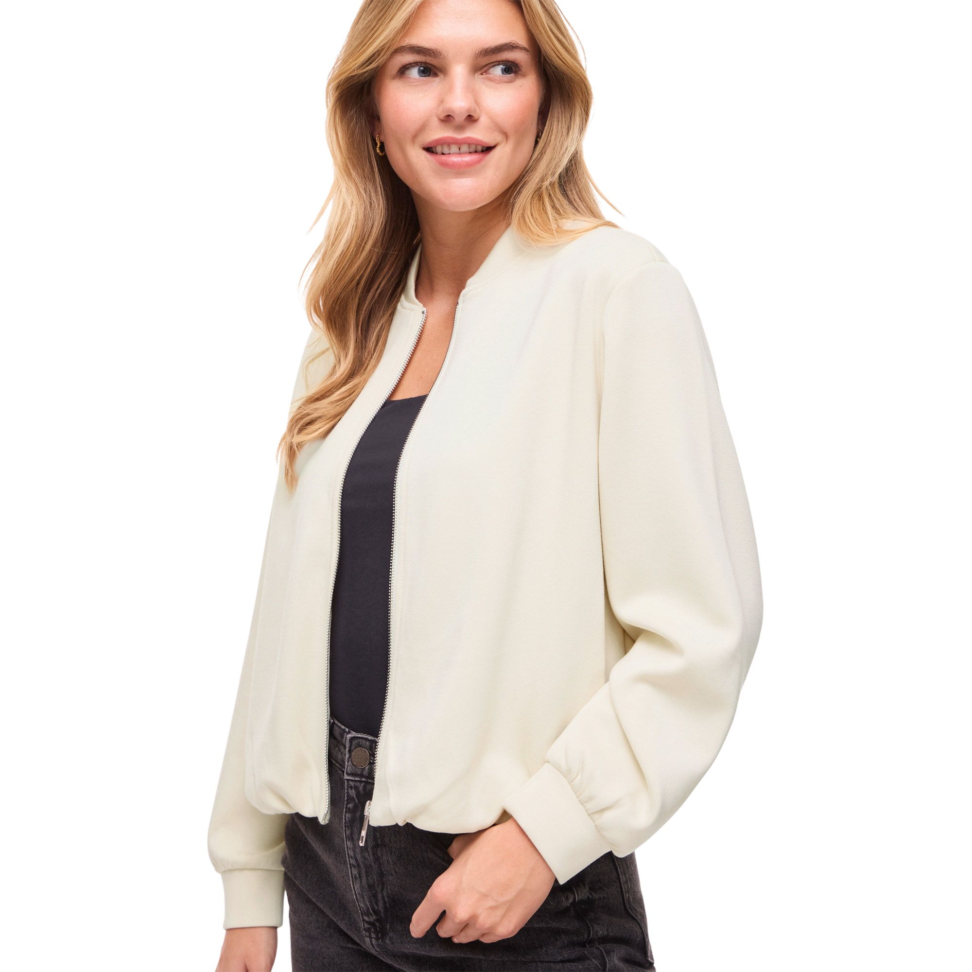 Vila Nyera O-Neck Jas Dames