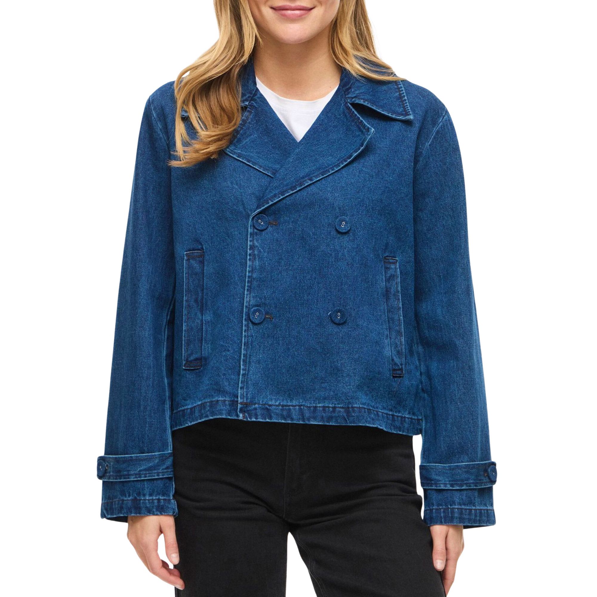 Vila Nata Denim Jas Dames