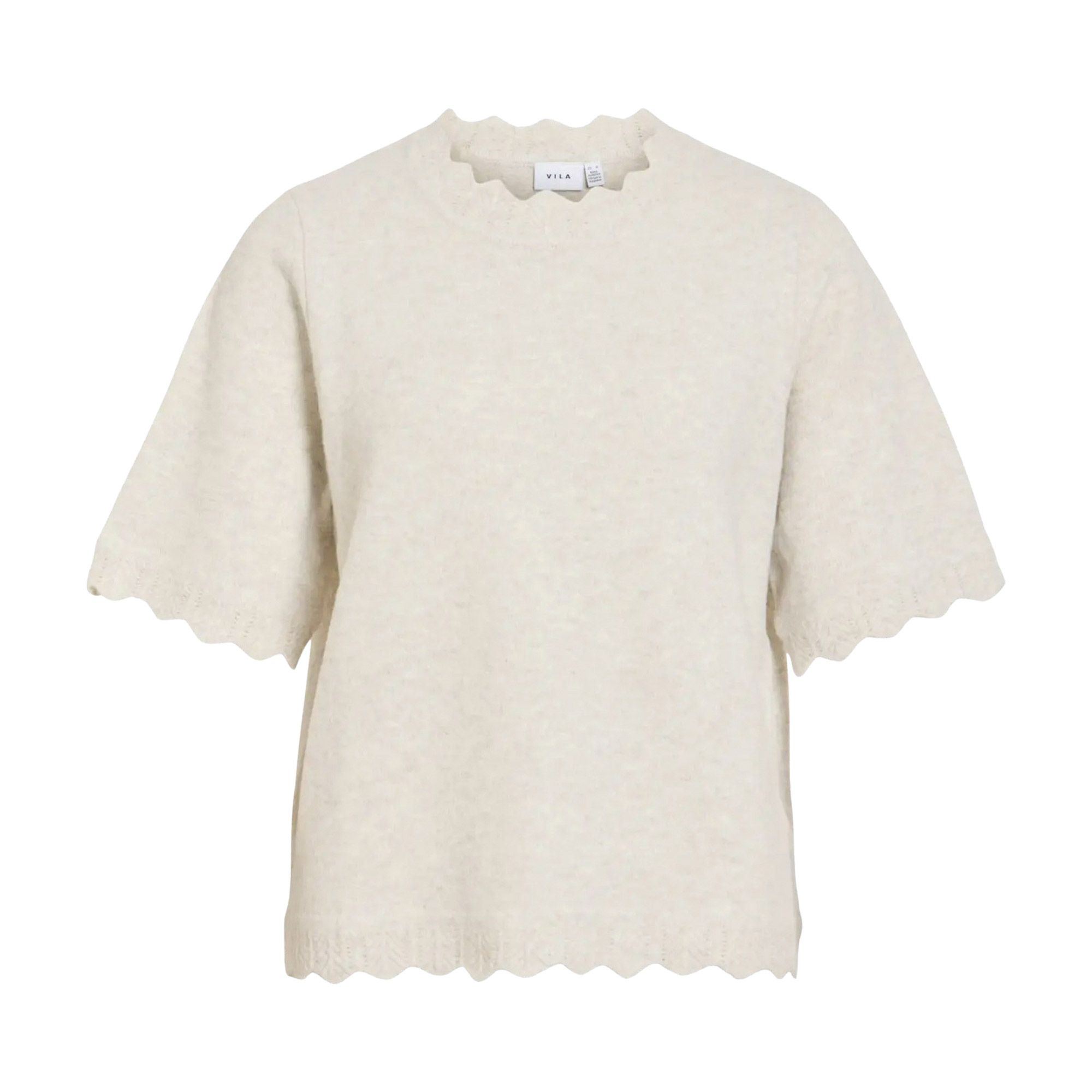 Vila Nikolina 2/4 Knit Shirt Dames