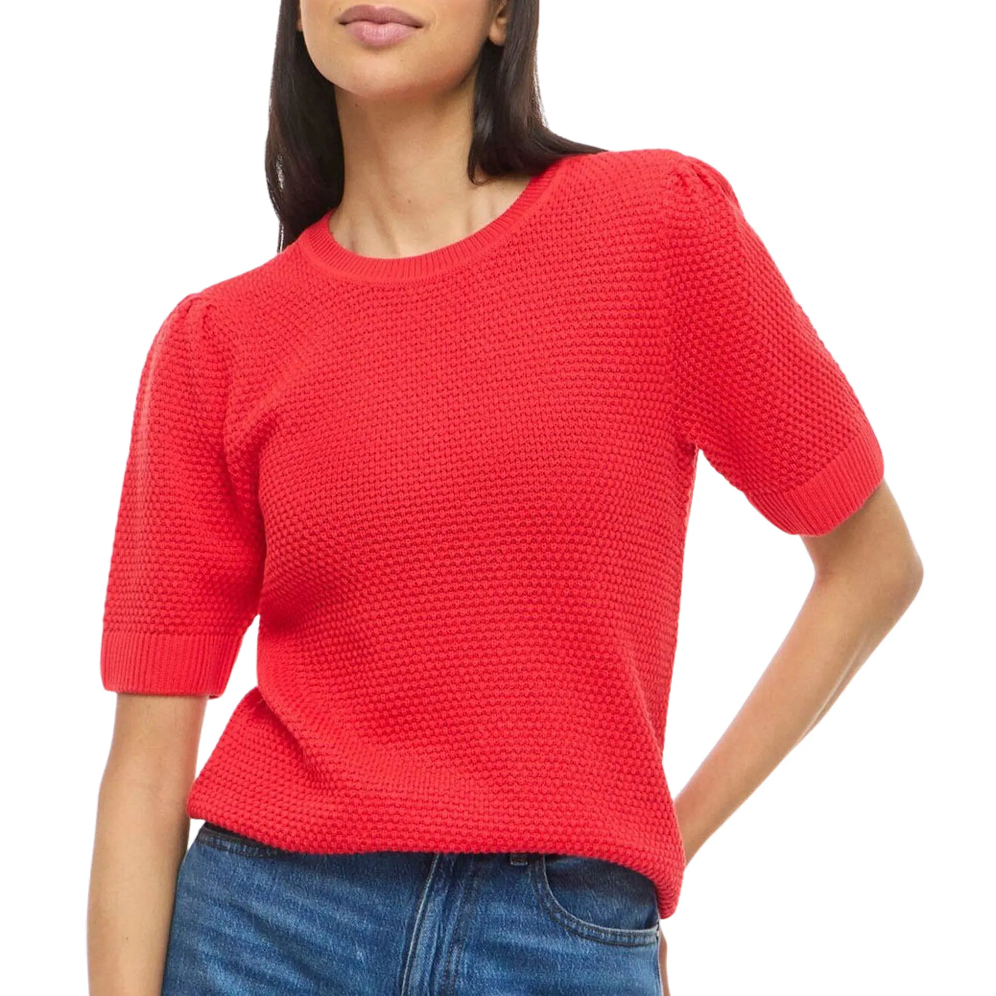 Vila Dalo O-Neck Knit Shirt Dames