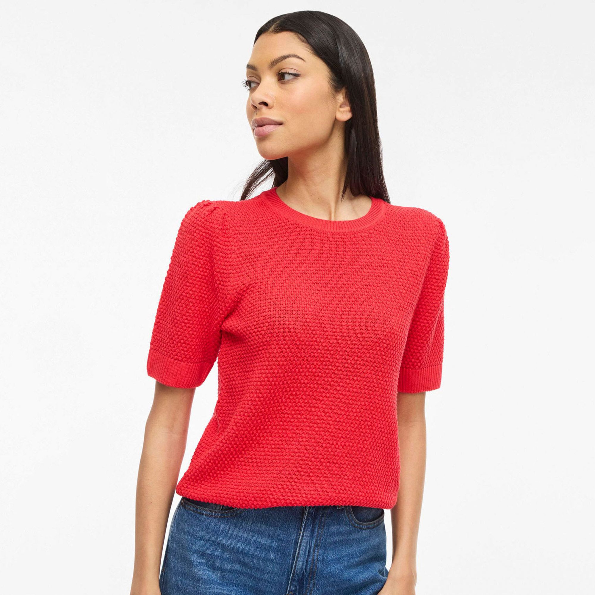 Vila Dalo O-Neck Knit Shirt Dames