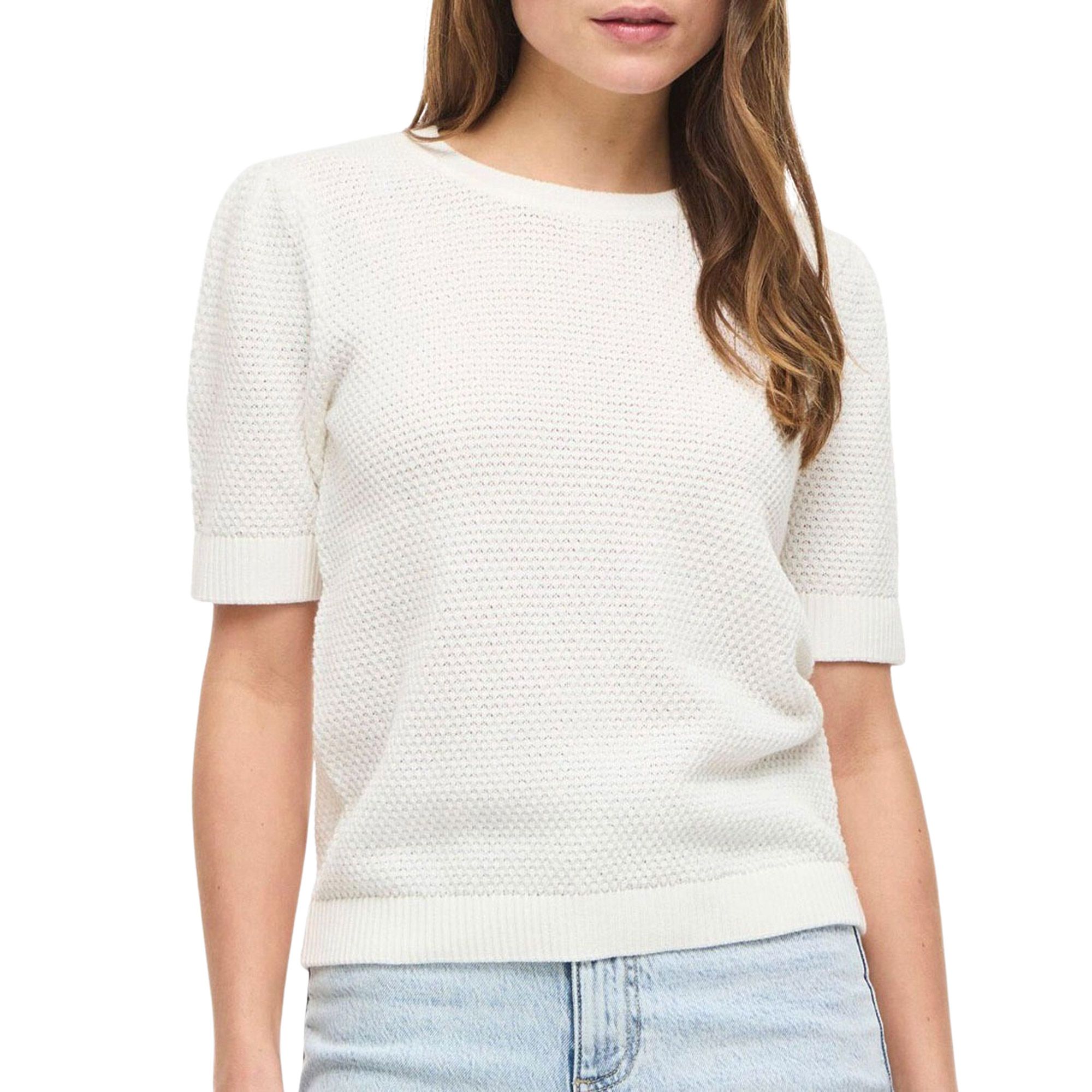 Vila Dalo O-Neck Knit Shirt Dames