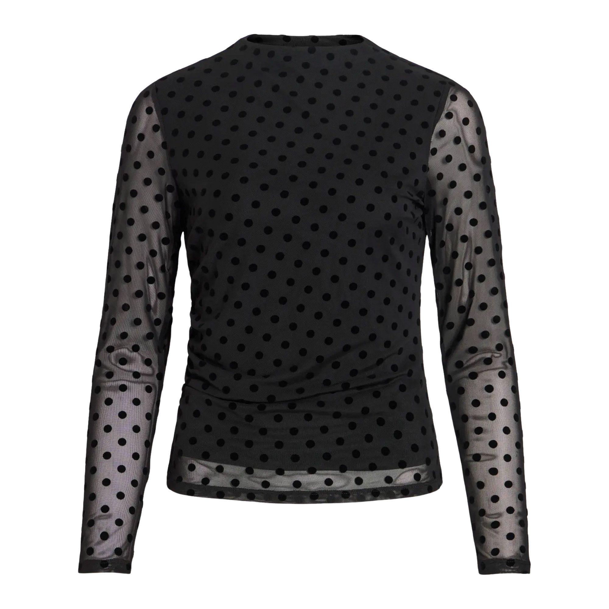 Top Vila Rikke Funnel Neck LS Femmes