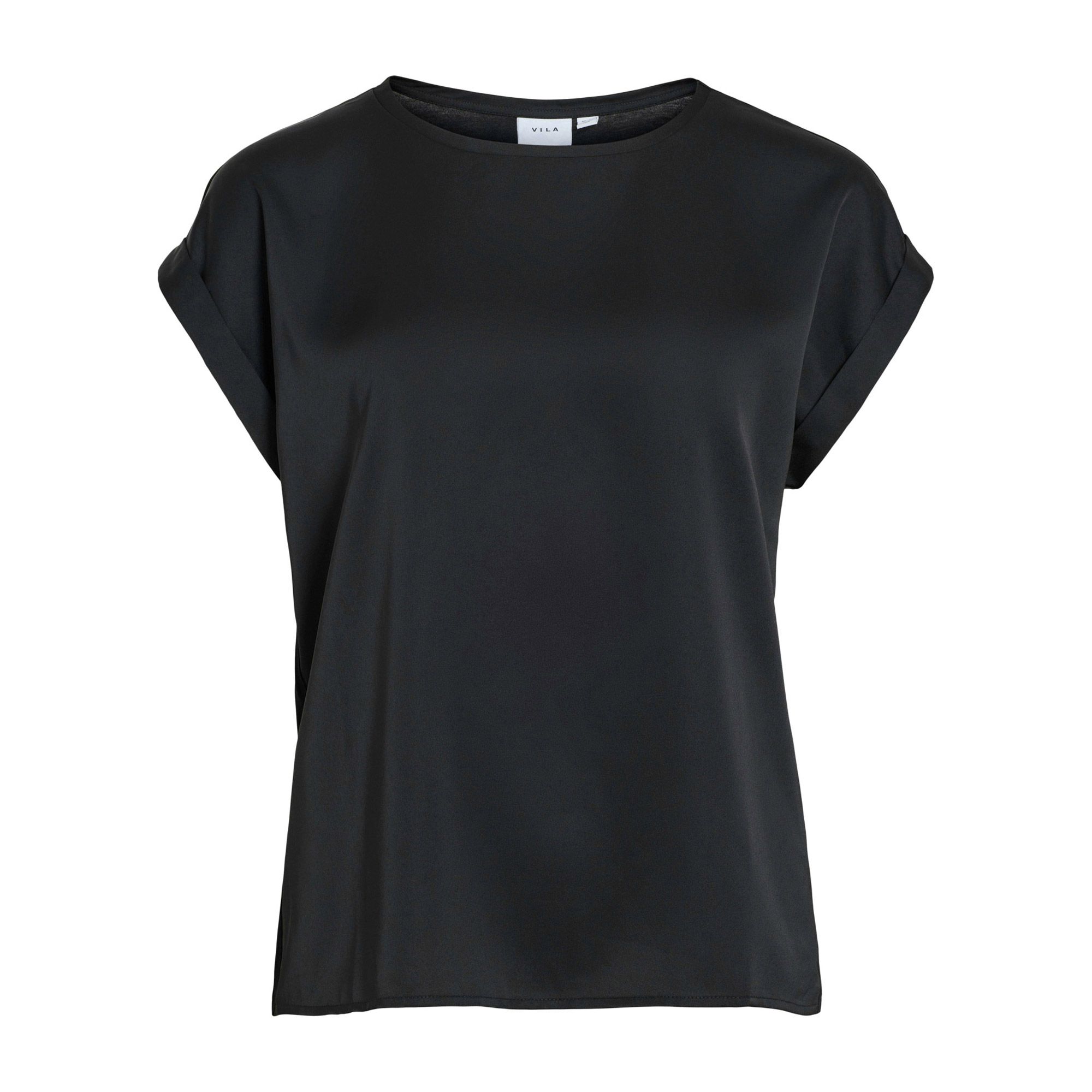 Vila Ellette Satin Shirt Dames