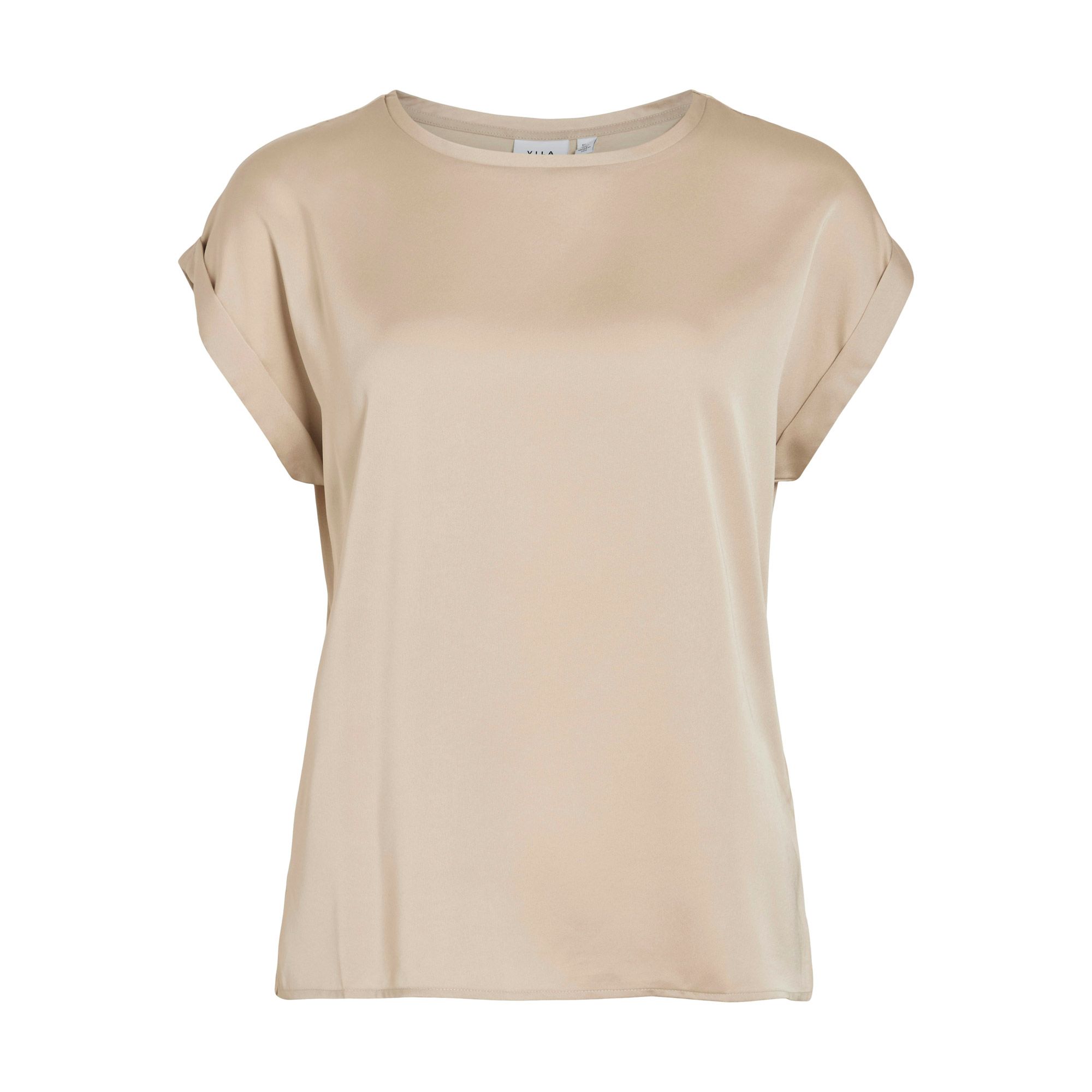 Vila Ellette Satin Shirt Dames