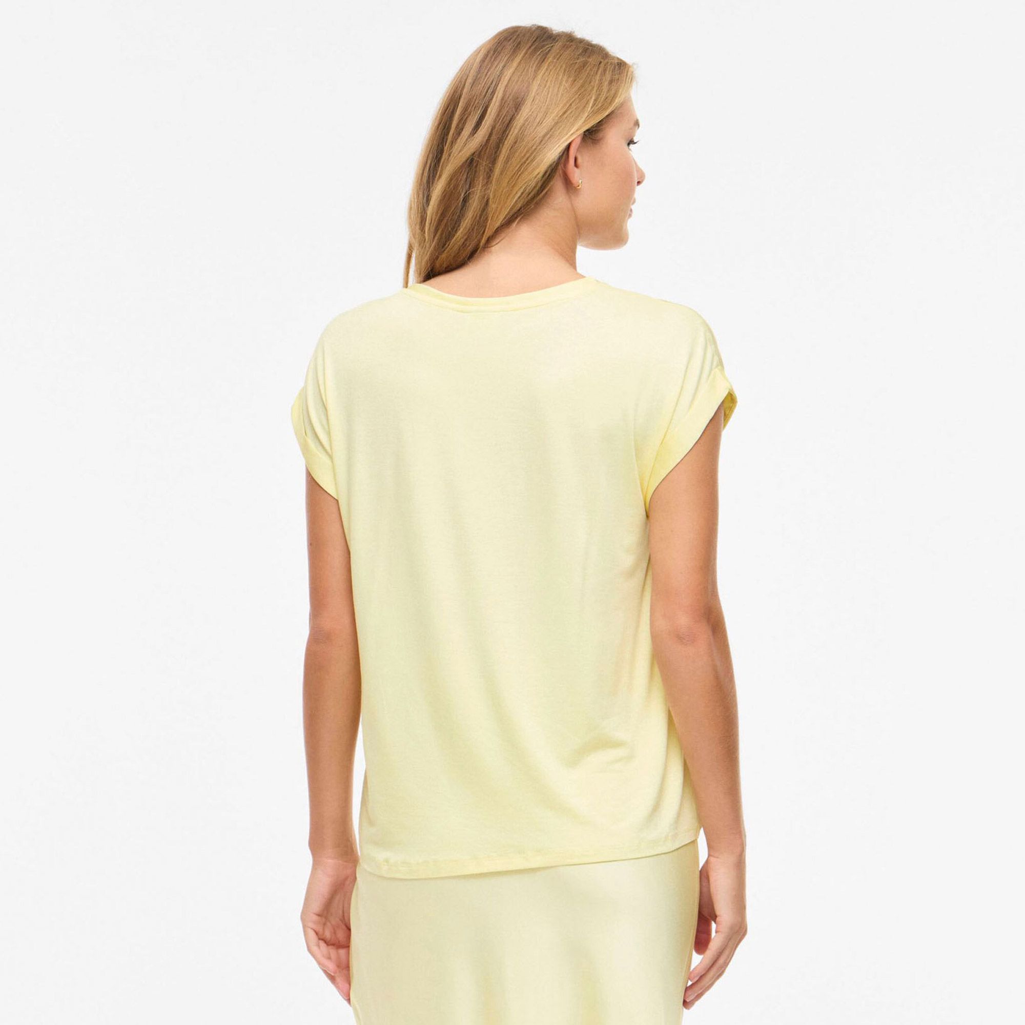 Vila Ellette Satin Shirt Dames