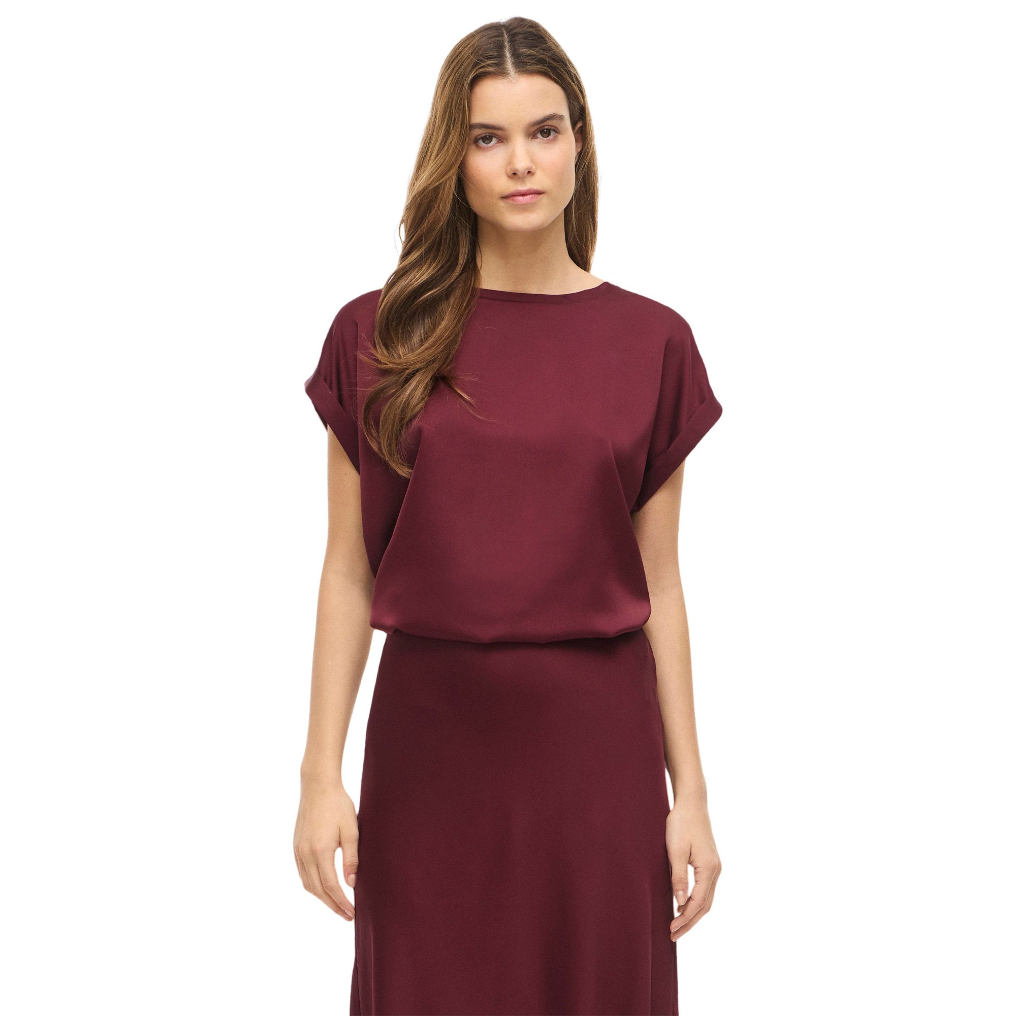 Shirt Vila Ellette Satin Femmes