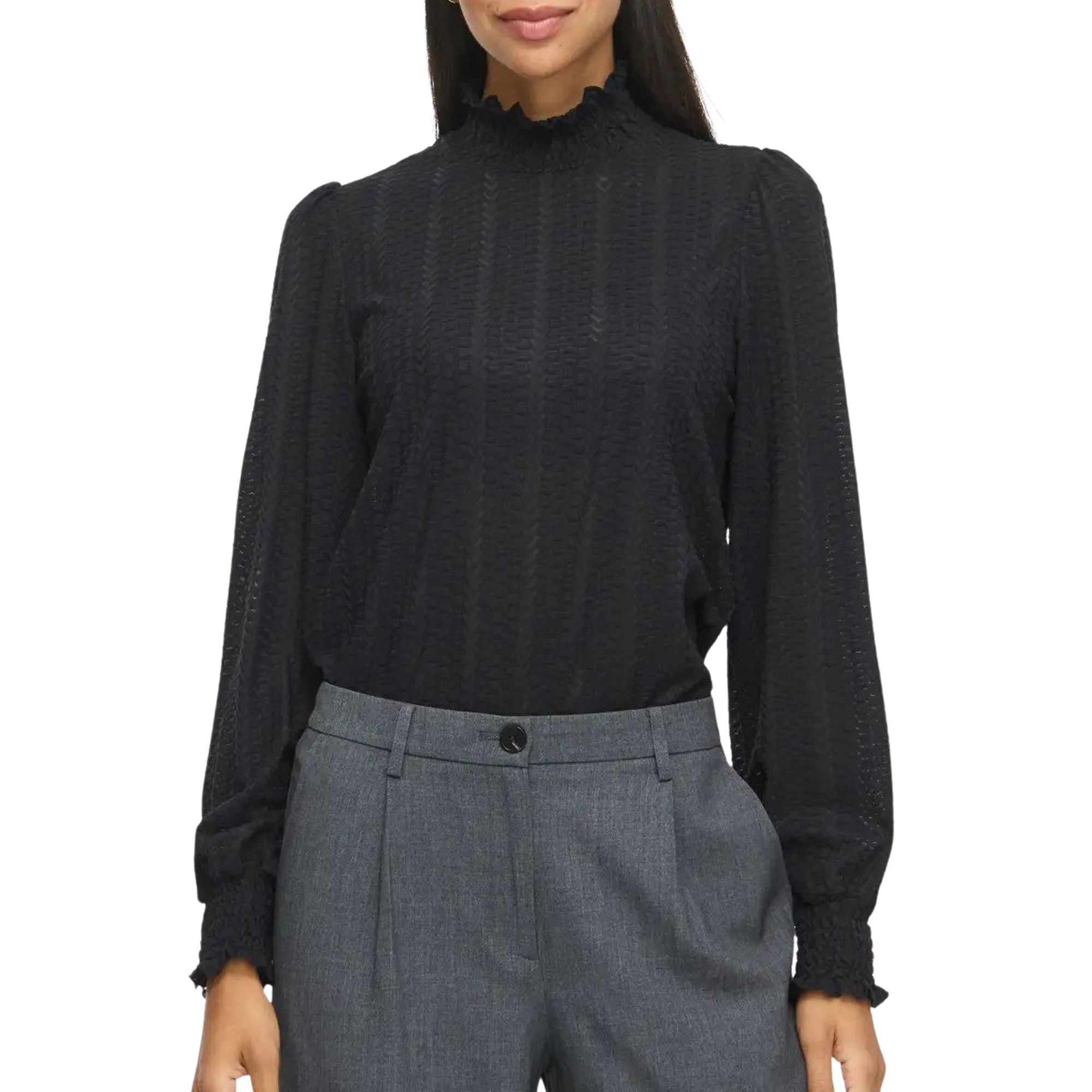 Vila Yri LS Smock Top Damen