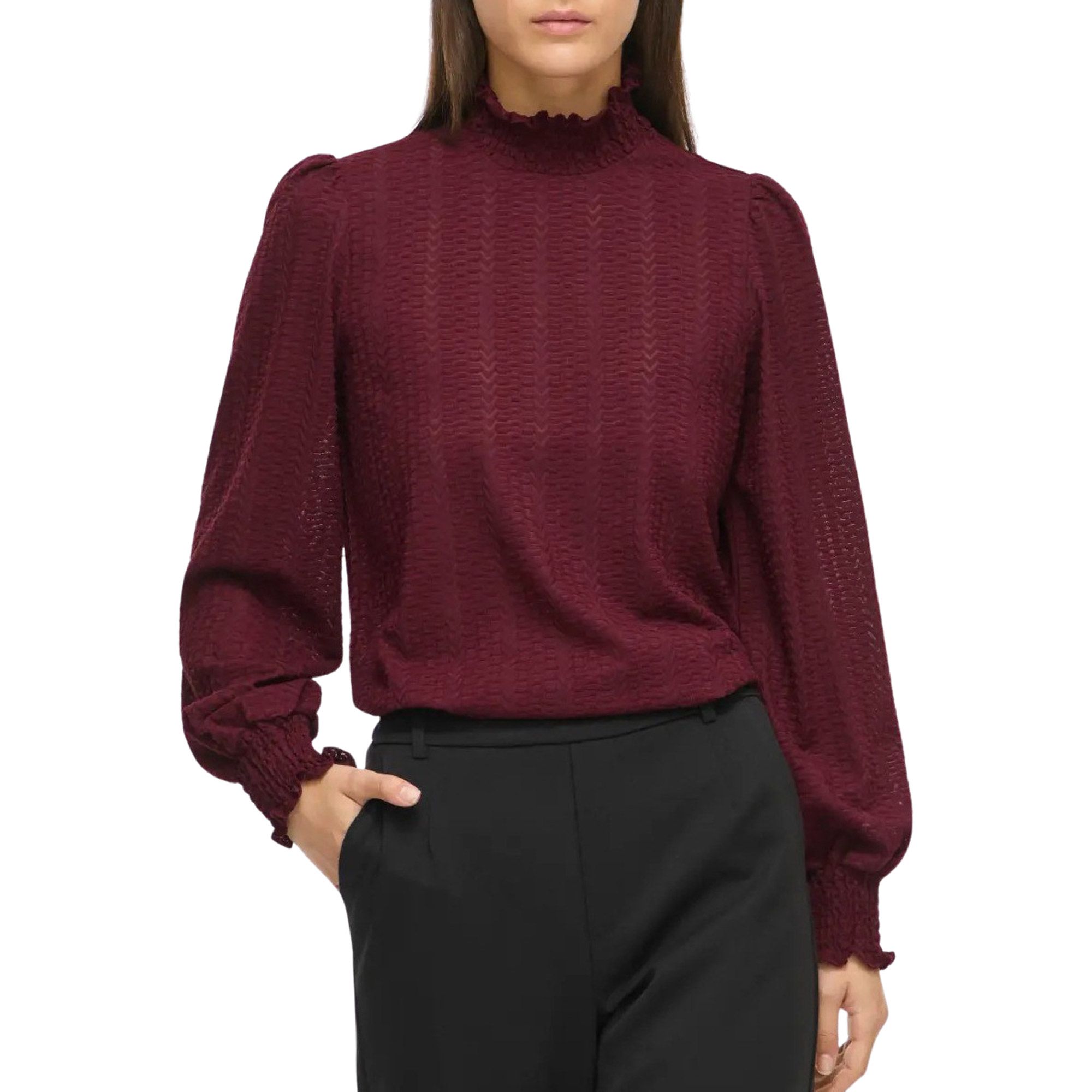 Vila Yri LS Smock Top Damen