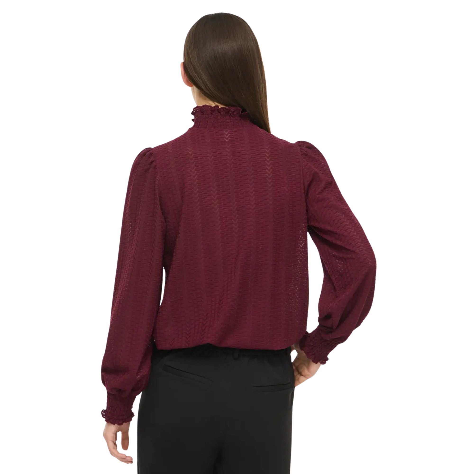 Vila Yri LS Smock Top Damen
