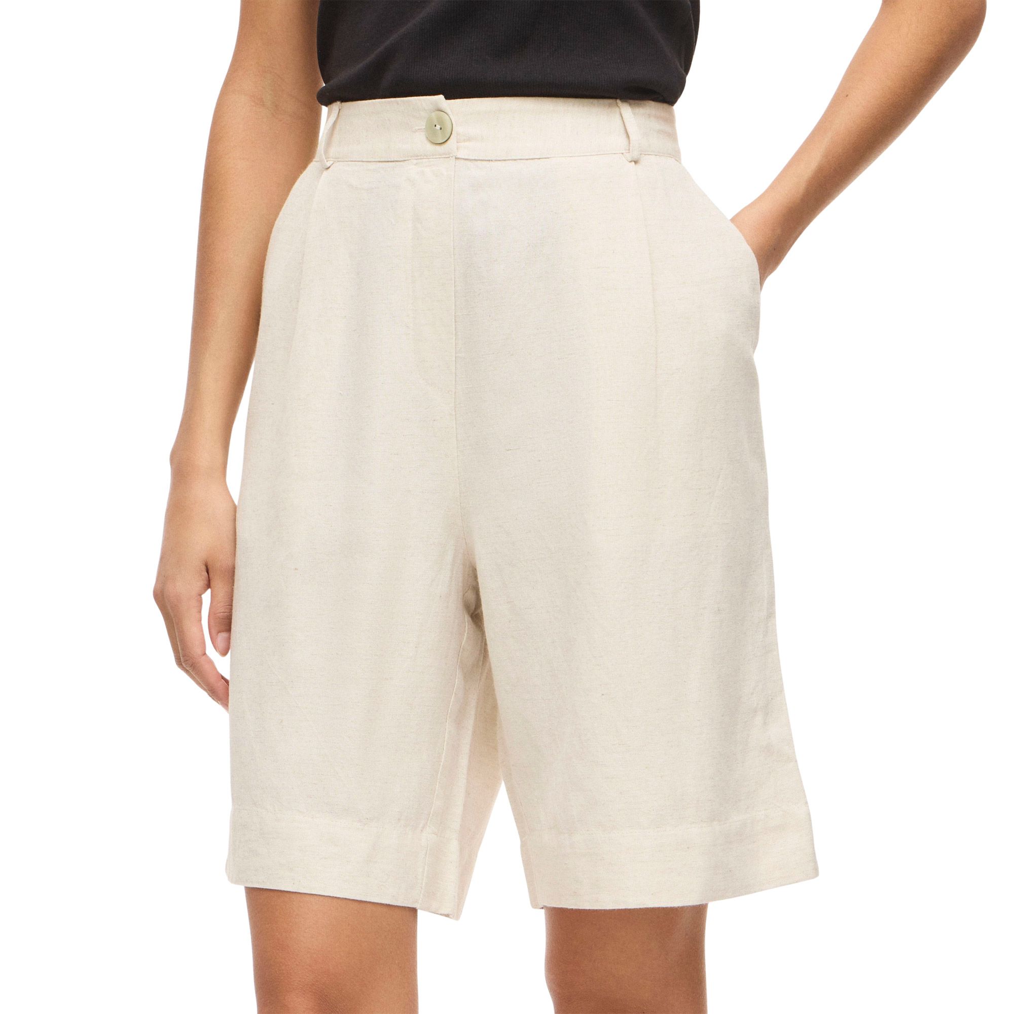 Vila Prisilla HW Bermuda Short Dames