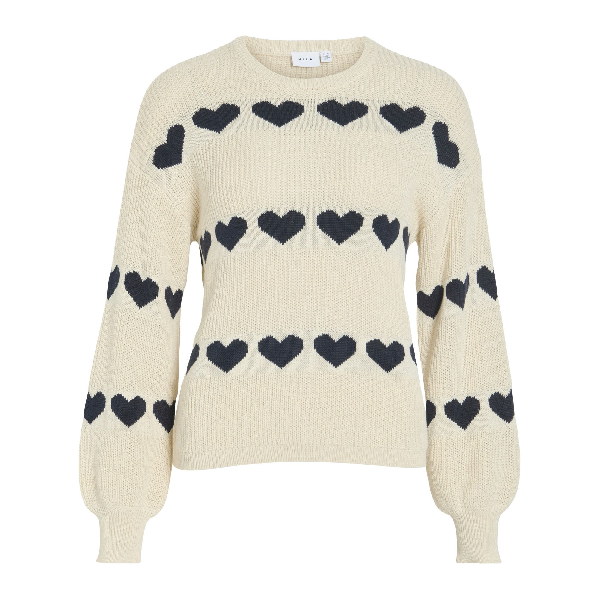 Vila Jamilla Jacquard Knit Trui Dames