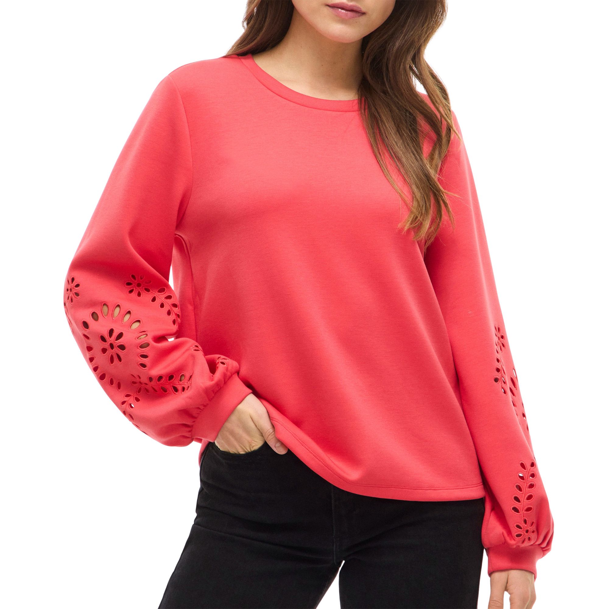 Vila Visandy Ronde Hals Sweater Dames