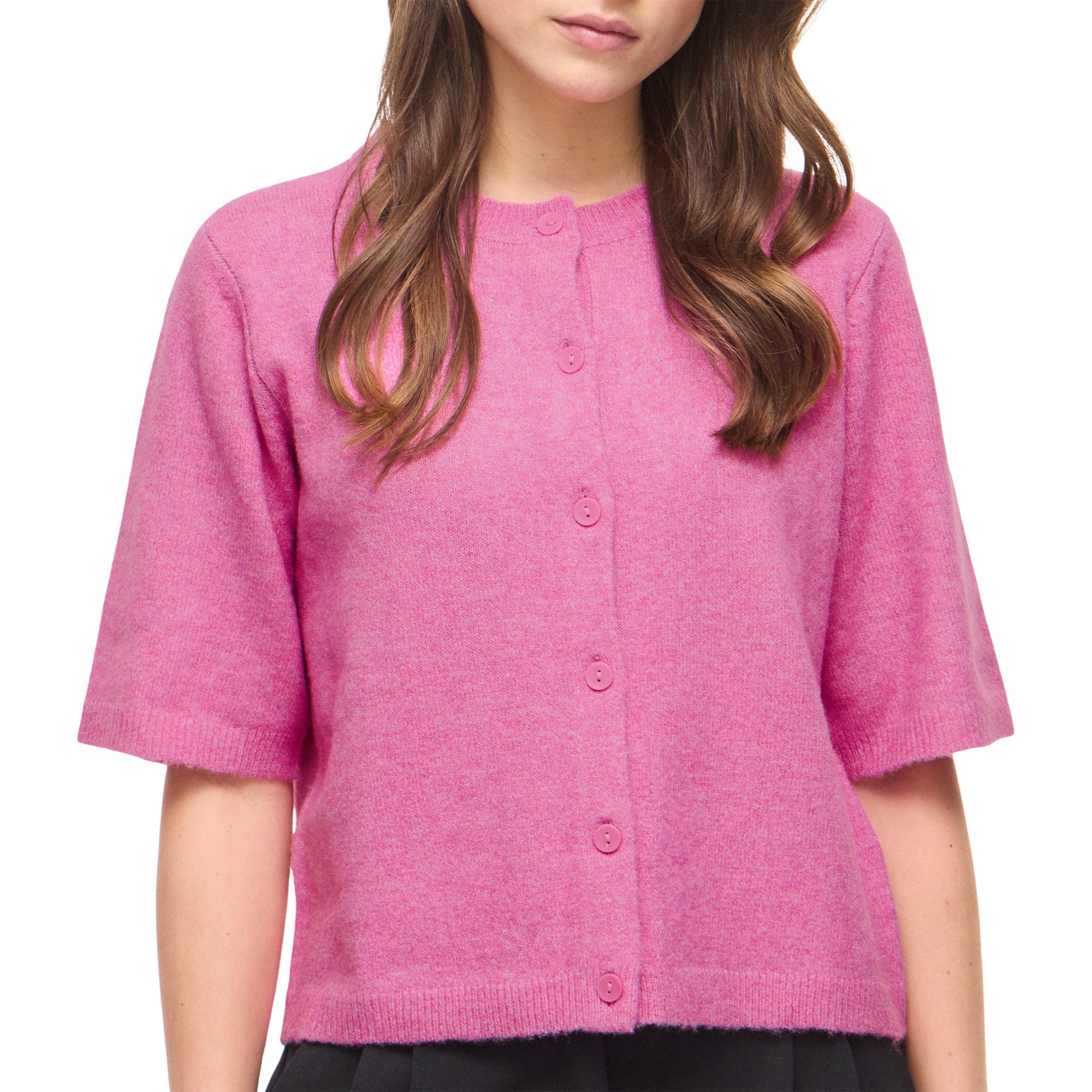 Vila Liga 2/4 Knit Cardigan Vest Dames