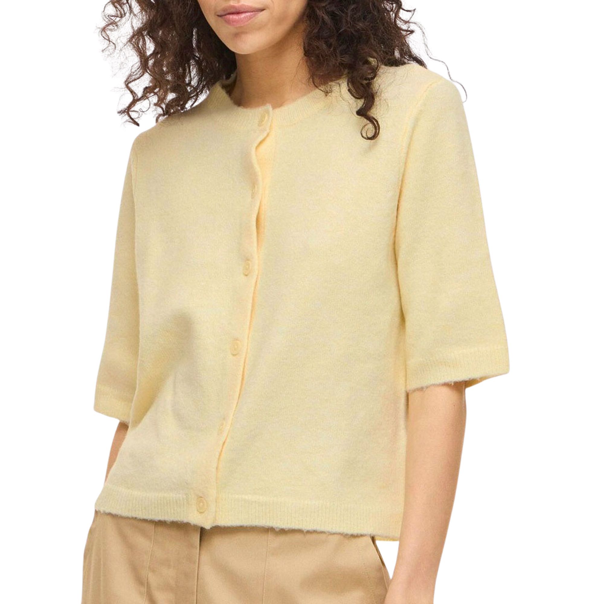 Vila Liga 2/4 Knit Cardigan Vest Dames