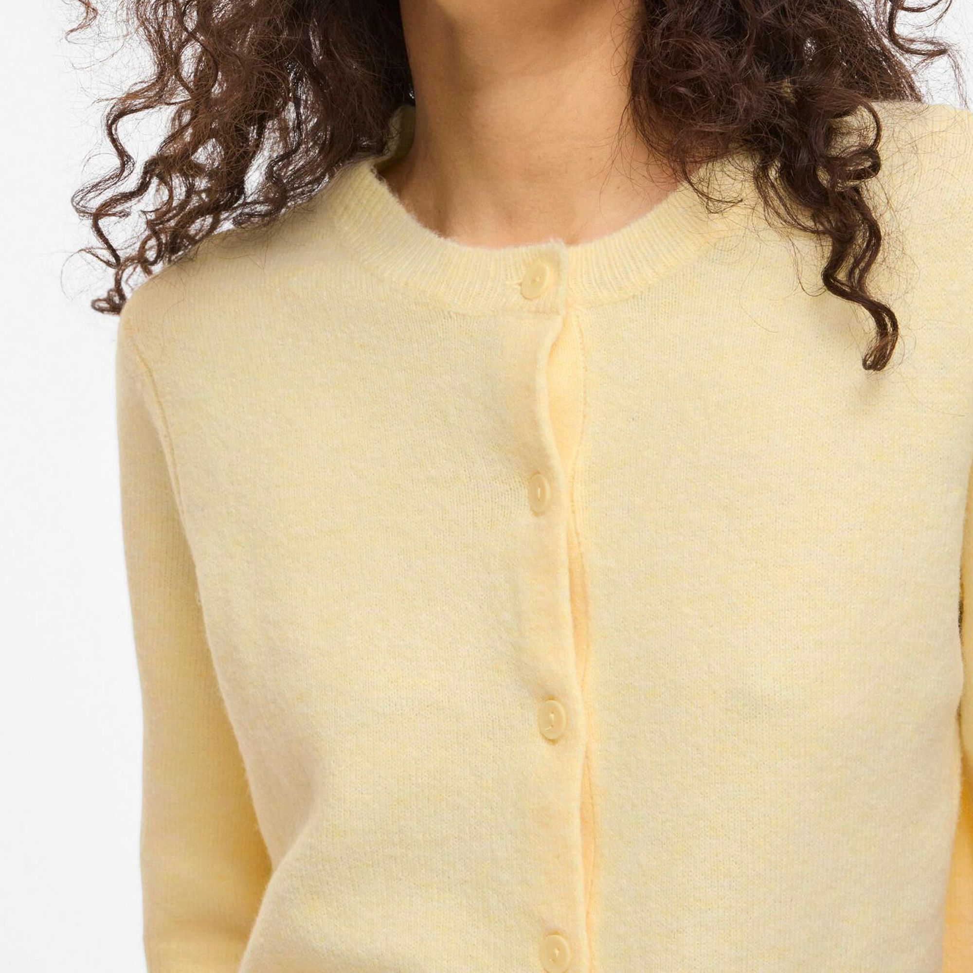 Vila Liga 2/4 Knit Cardigan Vest Dames