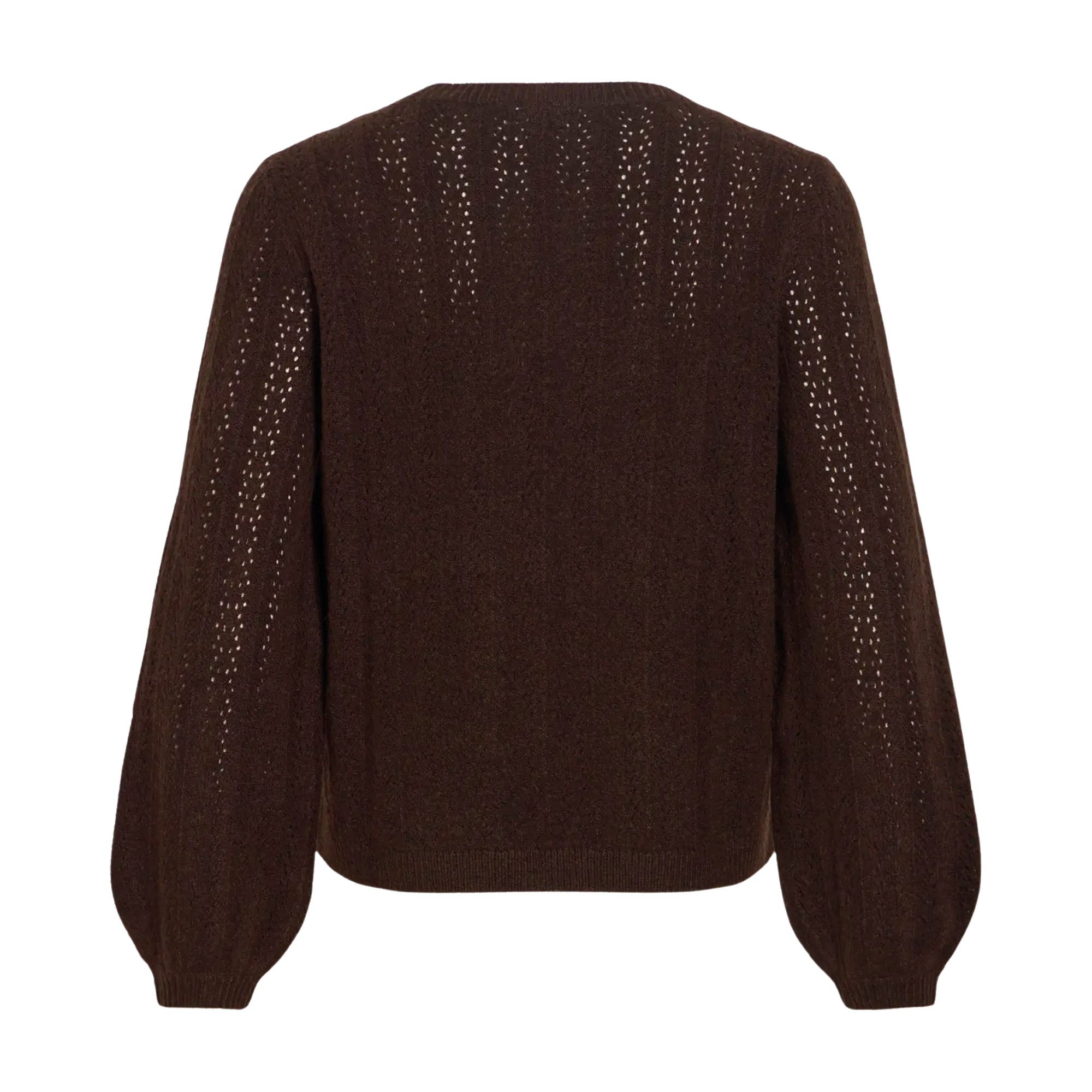 Vila Iga Pointelle Knitted Sweater Dames