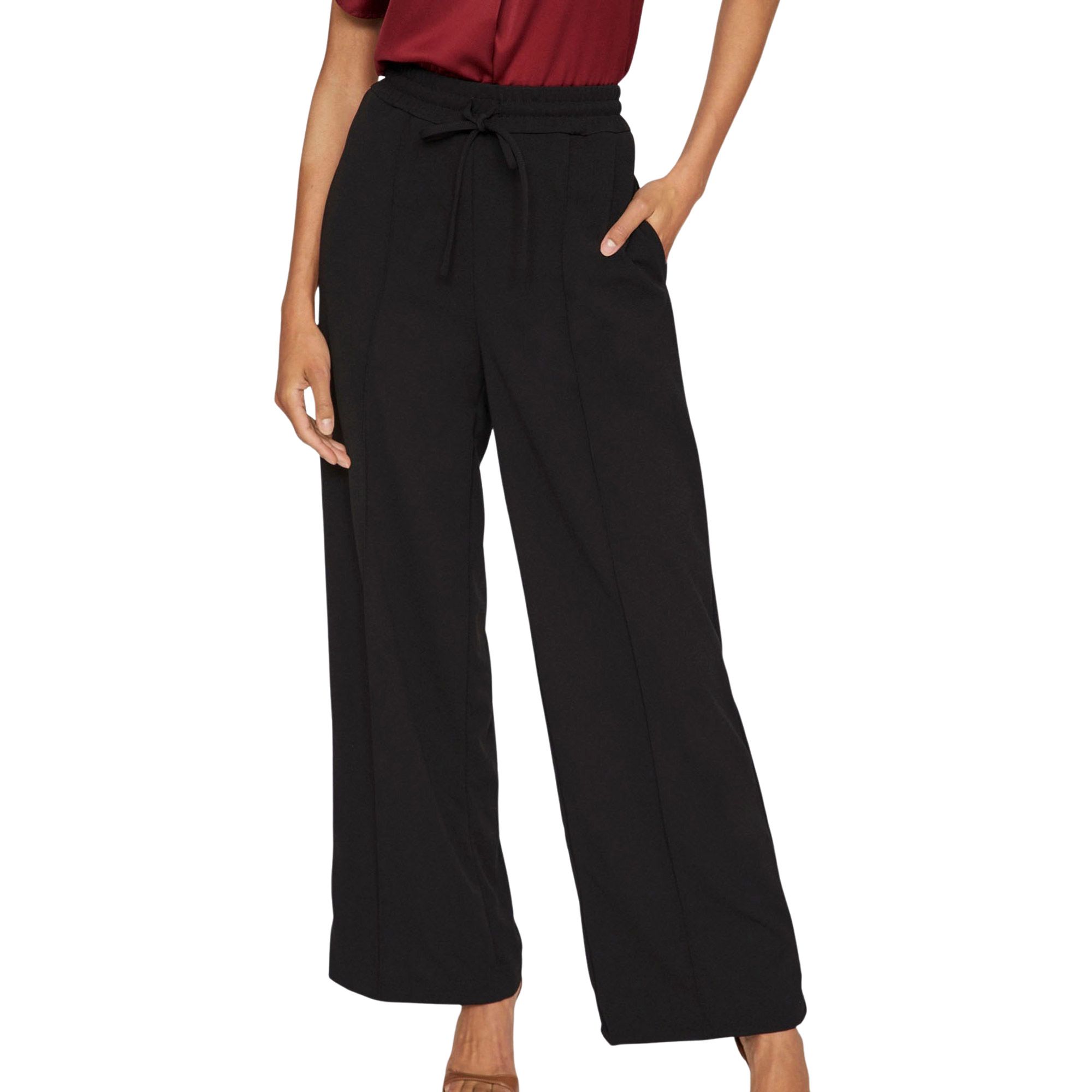 Vila Clua High Waist Broek Dames