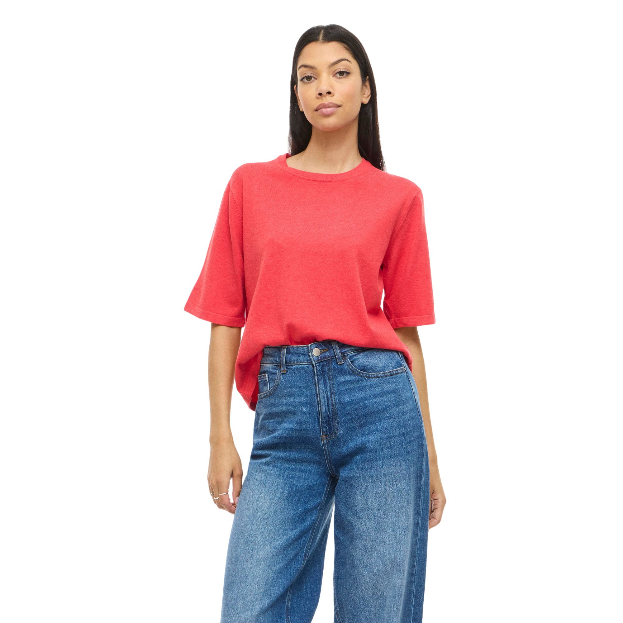 Vila Malu 2/4 Knit Shirt Dames