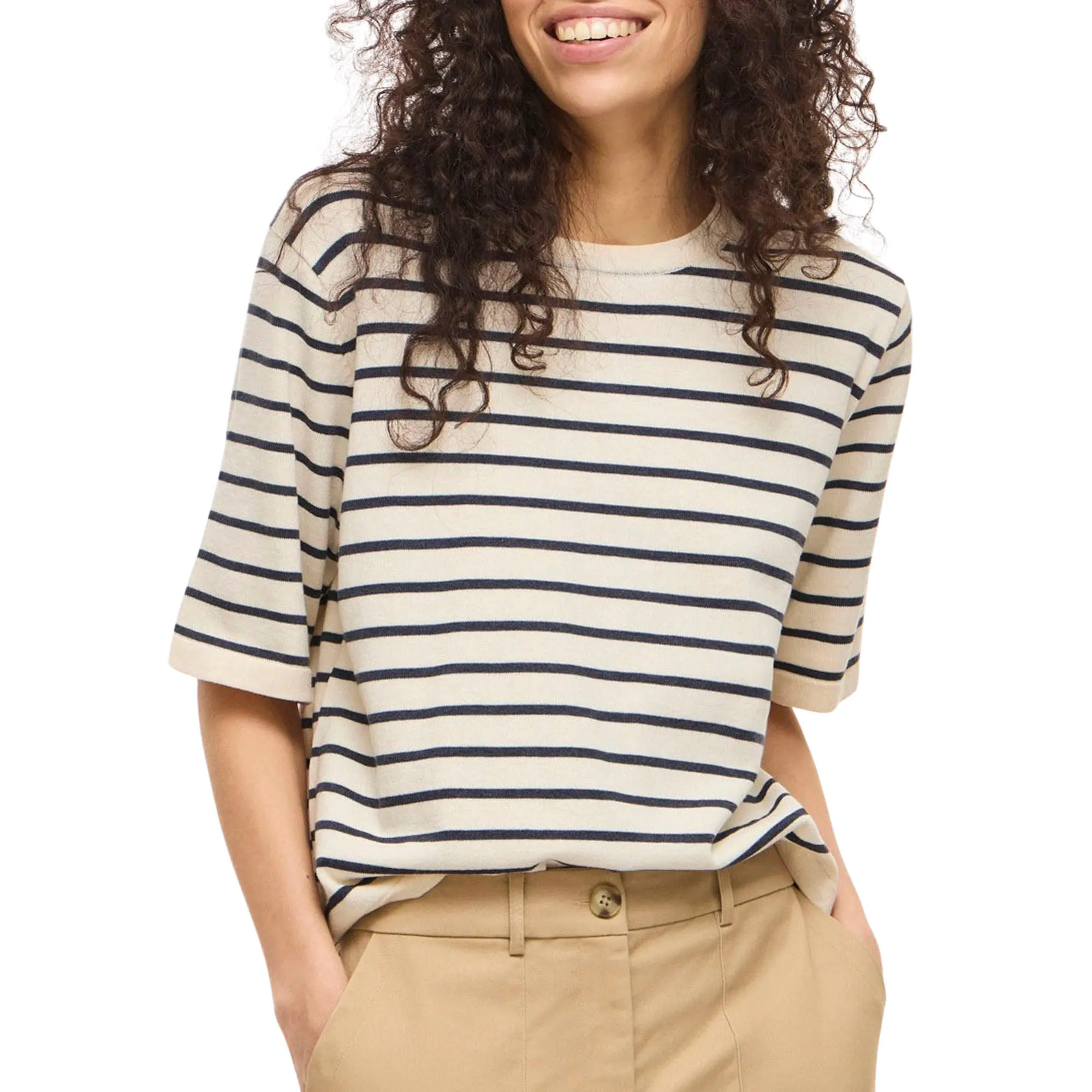 Vila Malu 2/4 Knit Shirt Dames