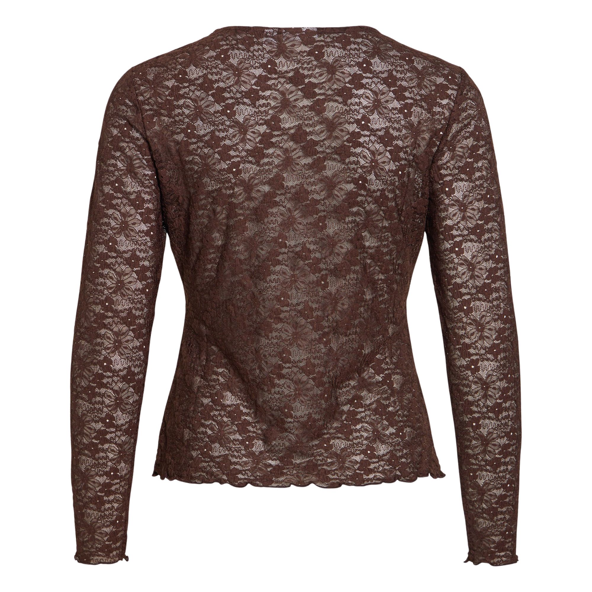 Vila Fay O-Neck L/S Top Damen