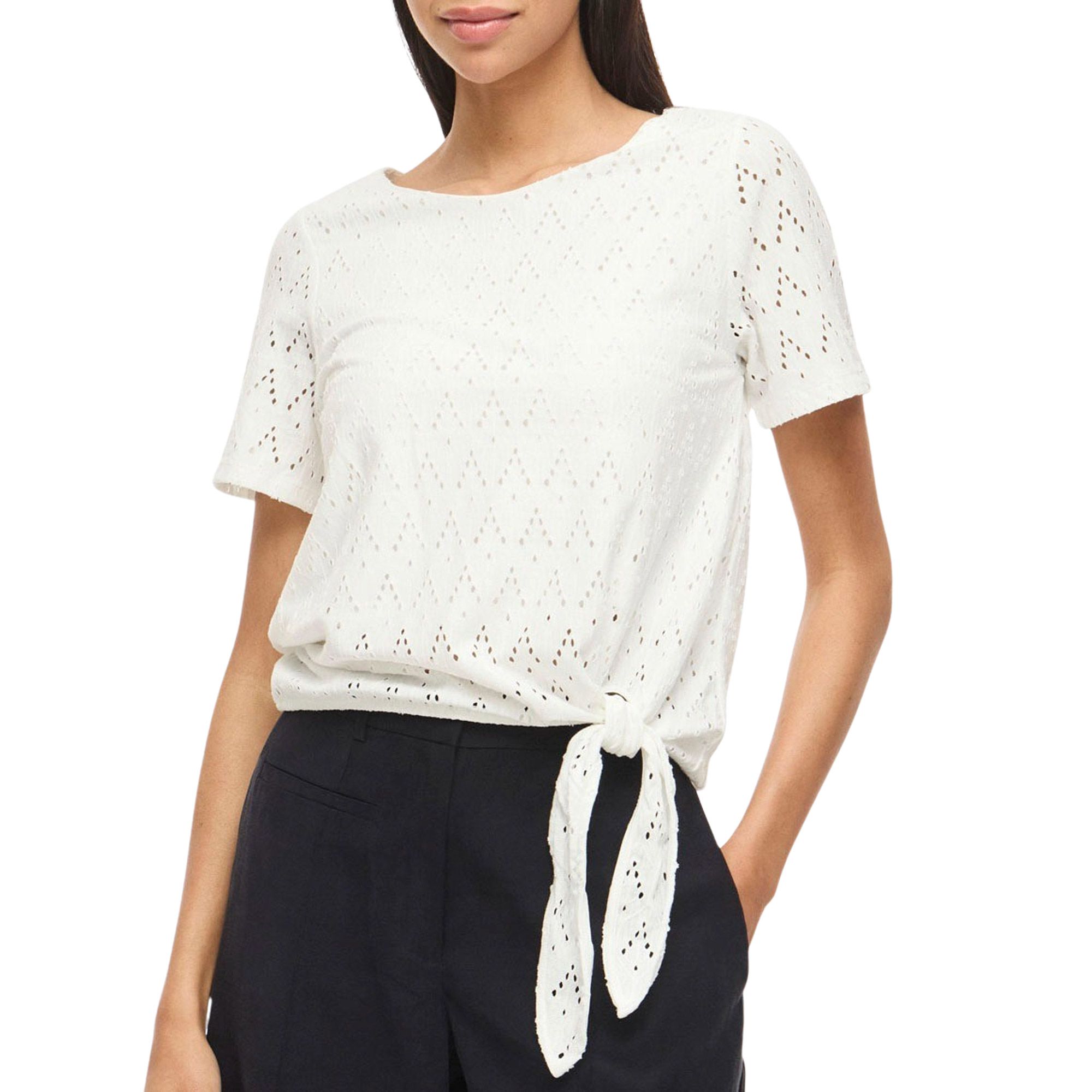 Vila Malina Open Neck Top Dames
