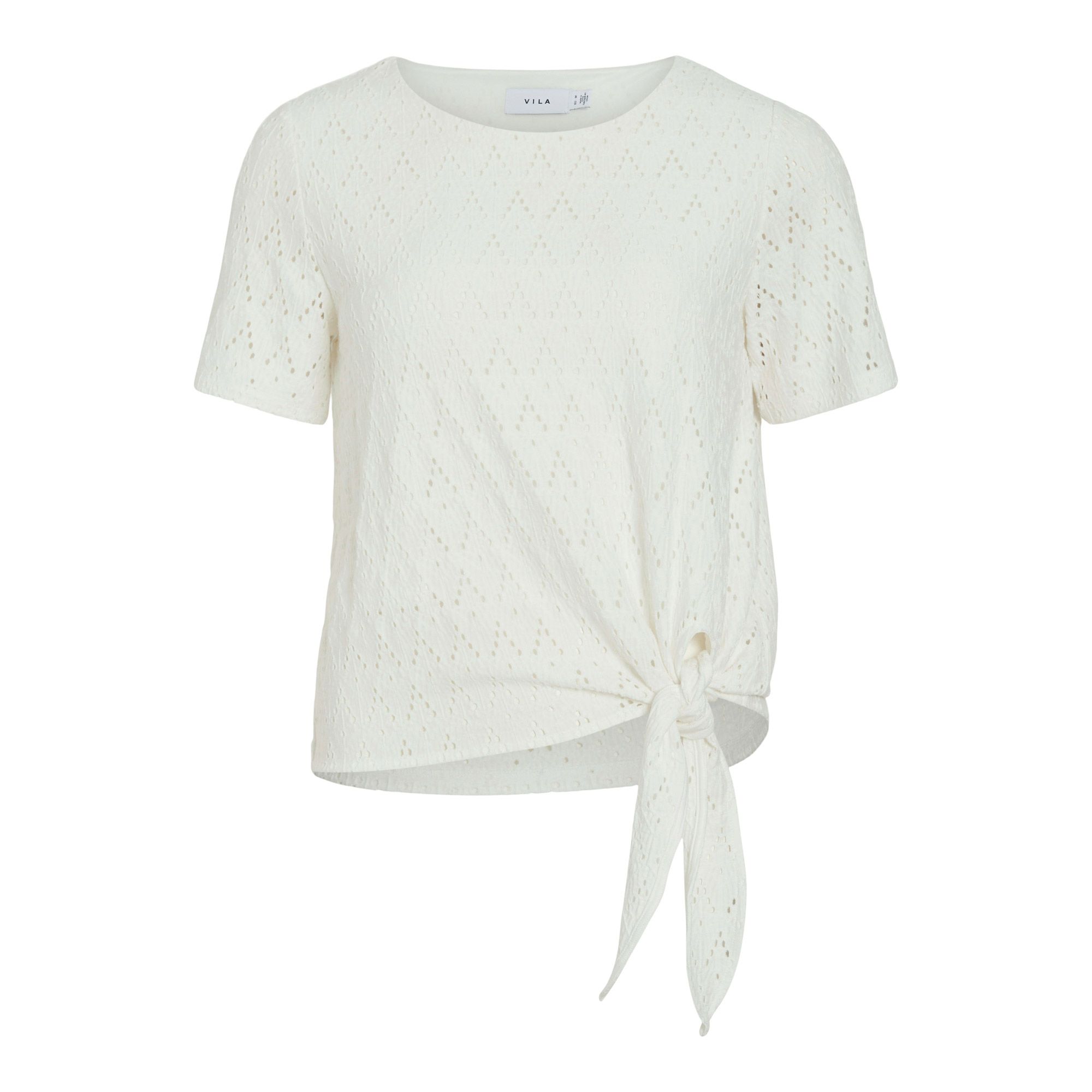 Vila Malina Open Neck Top Dames