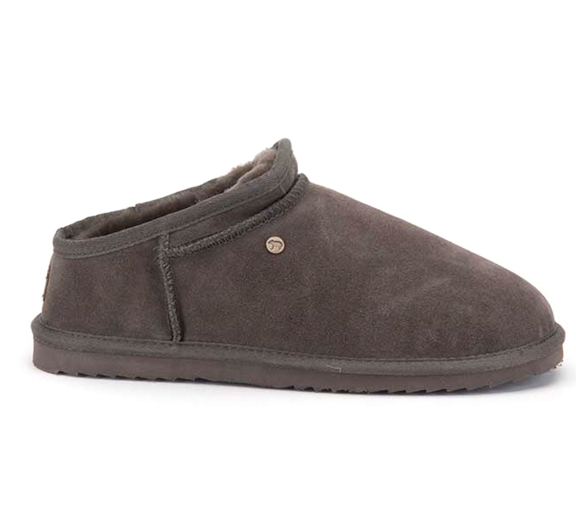 Pantoffel Warmbat Men Conner Suede Black