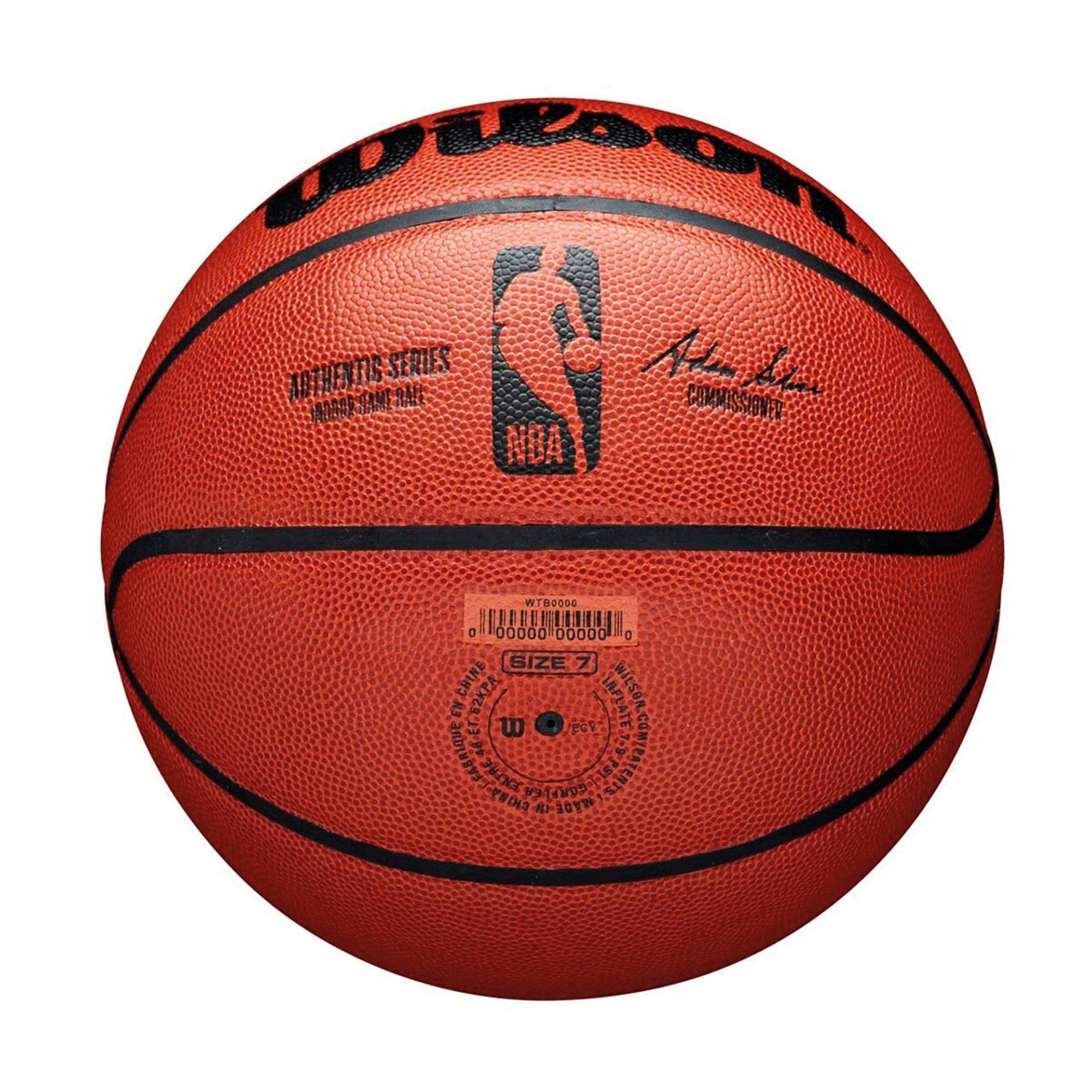 Wilson NBA Authentic Indoor Composite Basketball | Plutosport