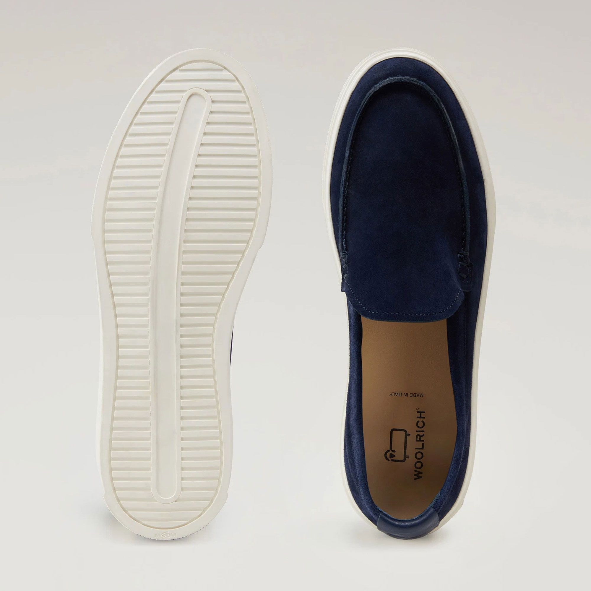Woolrich Rovesciato Boat Loafer Slip-On Sneakers Men