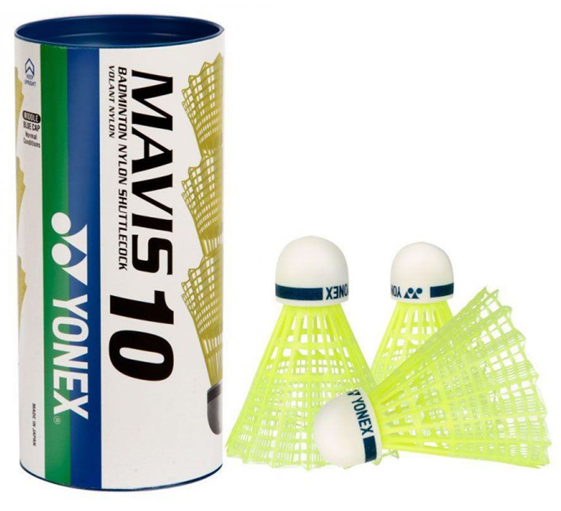 Yonex Mavis 10 Badminton Shuttles (3-pack)
