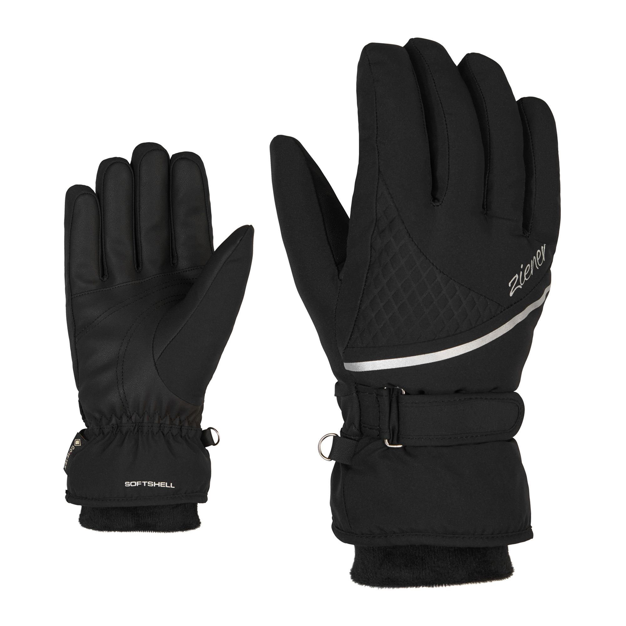 Ziener Kiana GTX + Gore Plus Warm Ski Handschuhe Damen | Plutosport