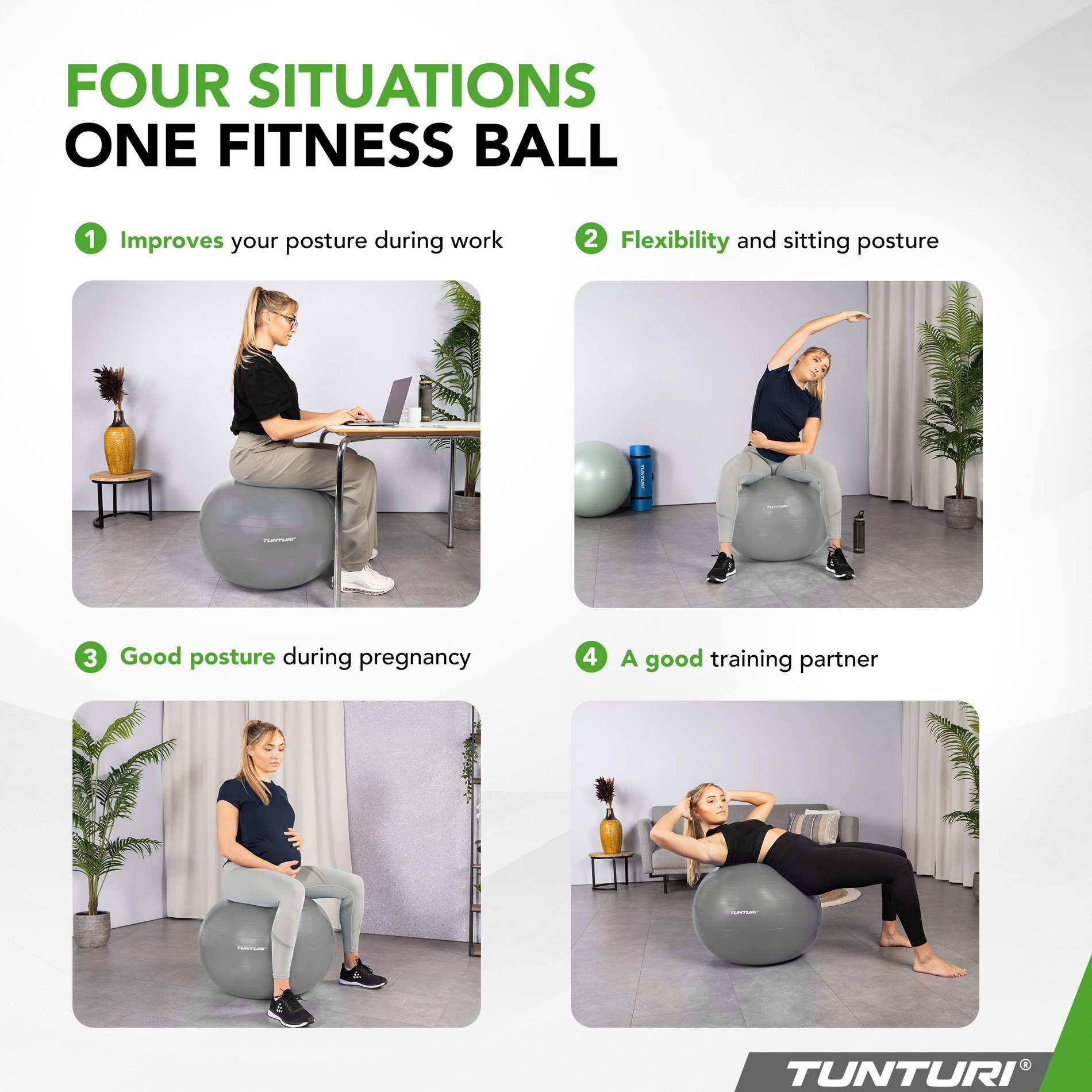 Tunturi Gymball Anti Burst 75cm