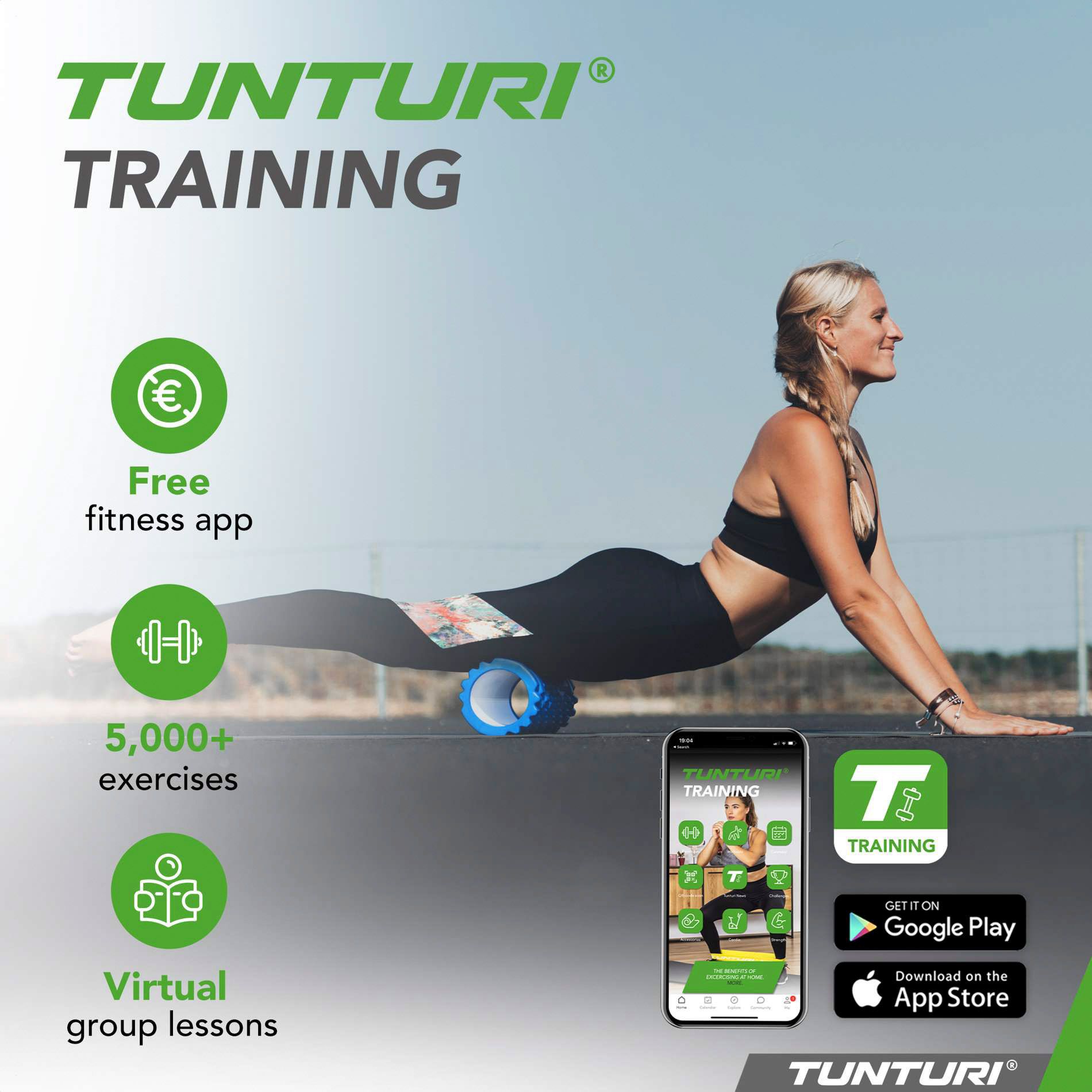 Tunturi Foam Roller
