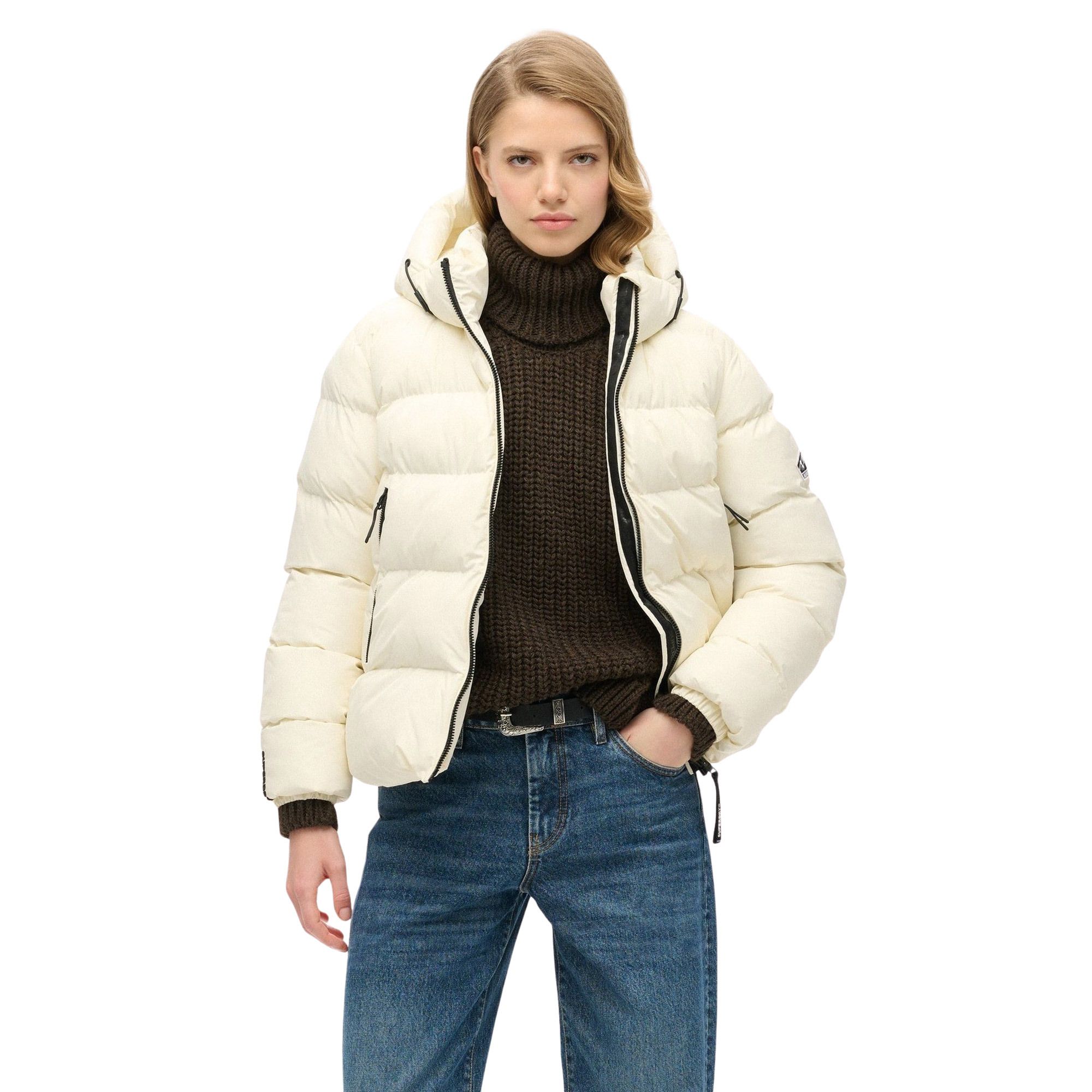Superdry Hooded Sports Puffer Winterjas Dames