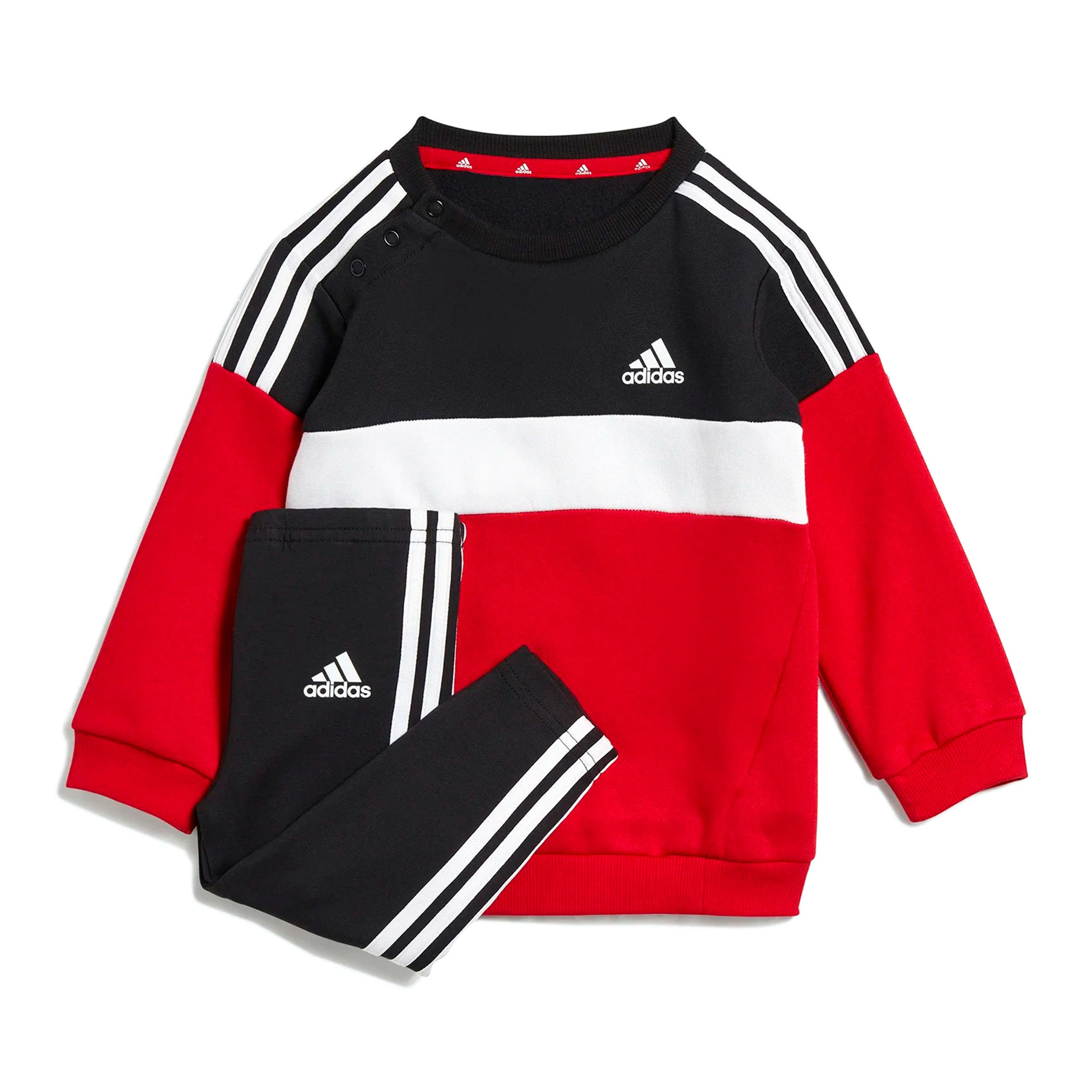 Adidas 3-Stripes Tiberio Fleece Joggingpak Junior