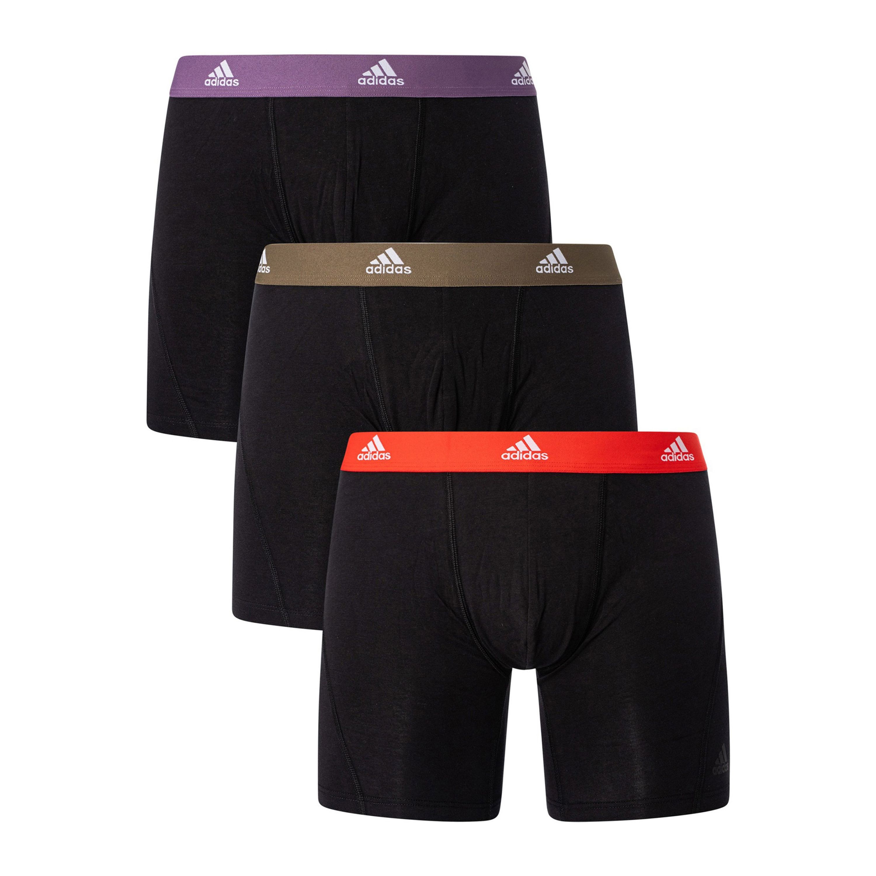 Adidas Active Flex Cotton Brief Boxershorts Heren (3-pack)