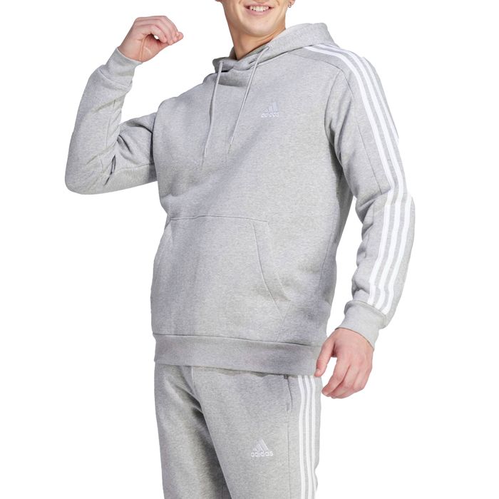 Adidas Essentials 3-Stripes Fleece Hoodie Heren