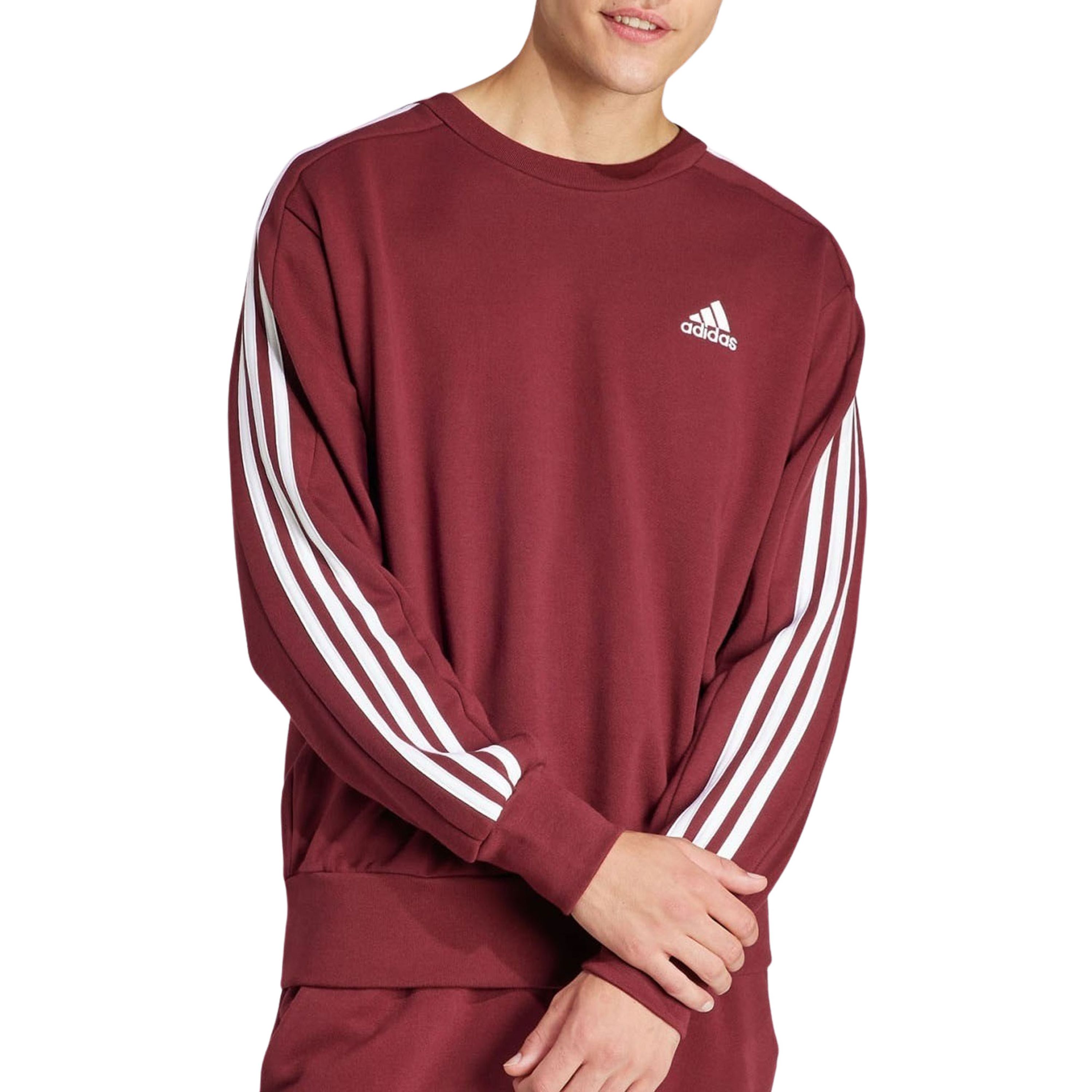 Adidas Essentials French Terry 3-Stripes Sweater Heren