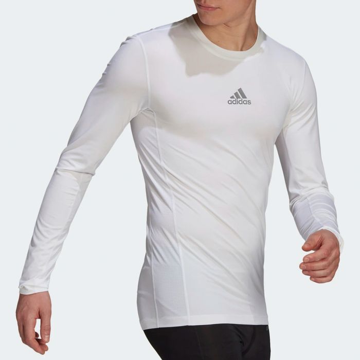 Adidas Techfit Compression Longsleeve Shirt Plutosport | Men
